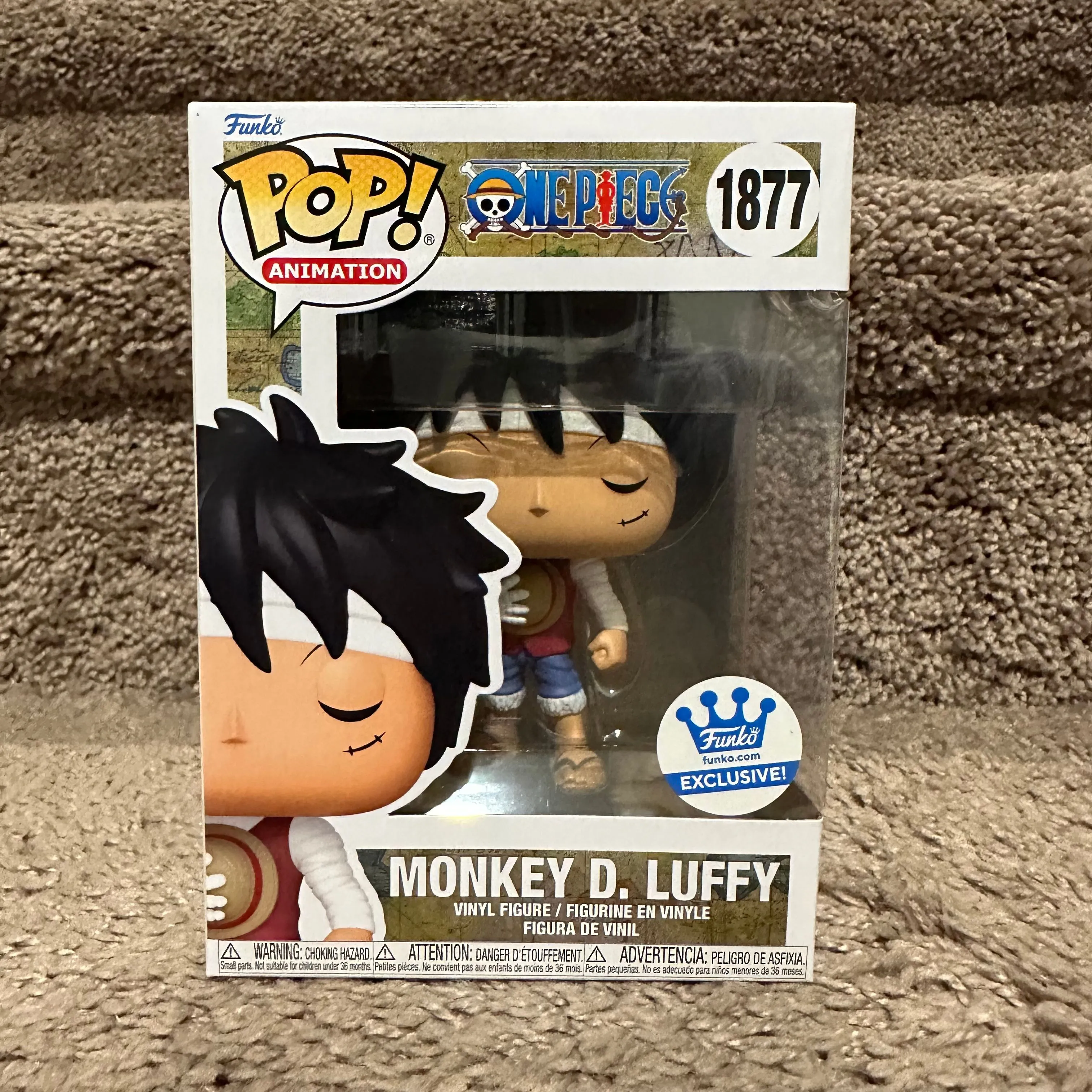 Product image for Monkey D. Luffy #1877 (Marineford Memorial)