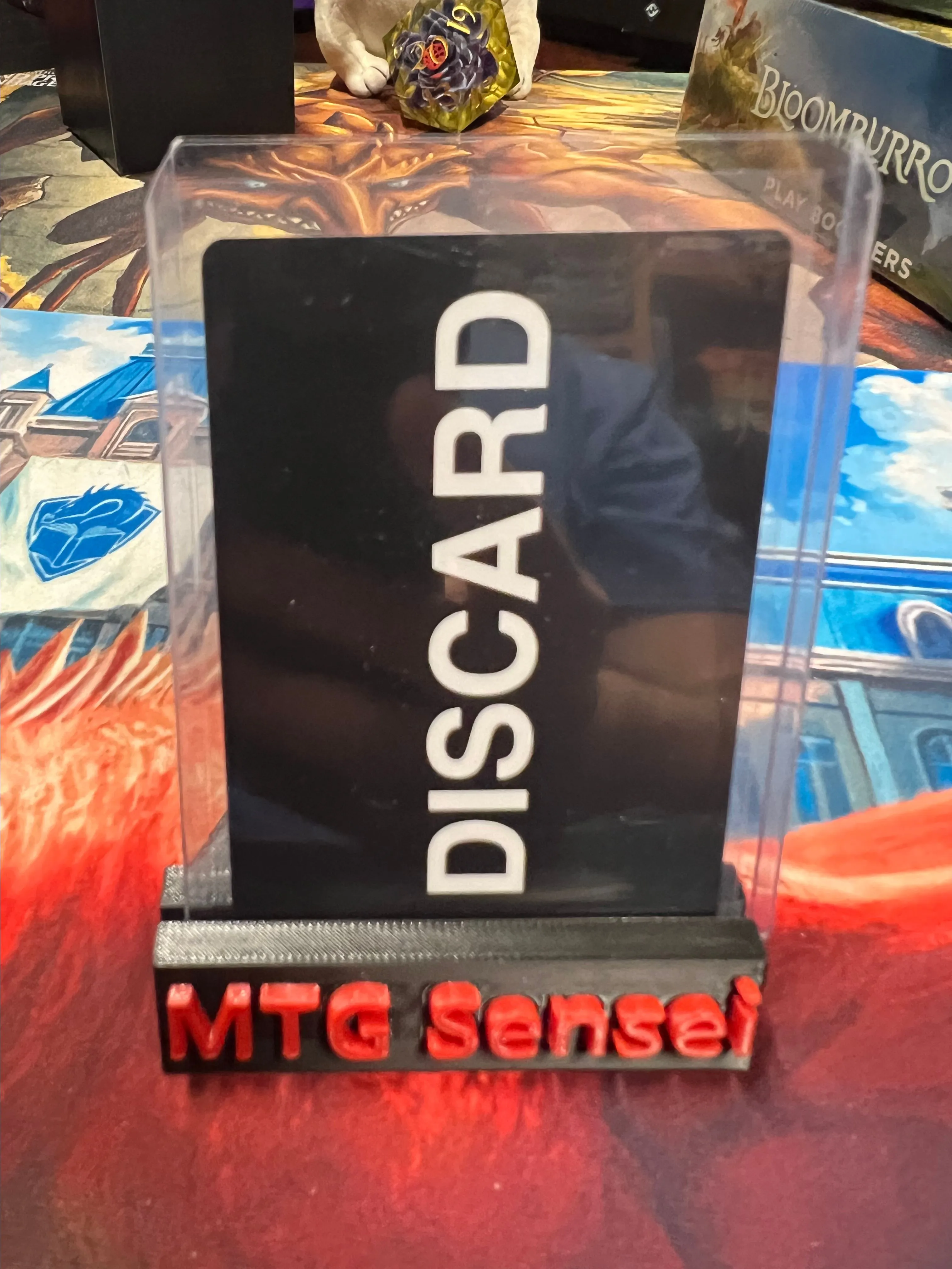 Product image for SINGLES - "Discard" Lorcana Error Card