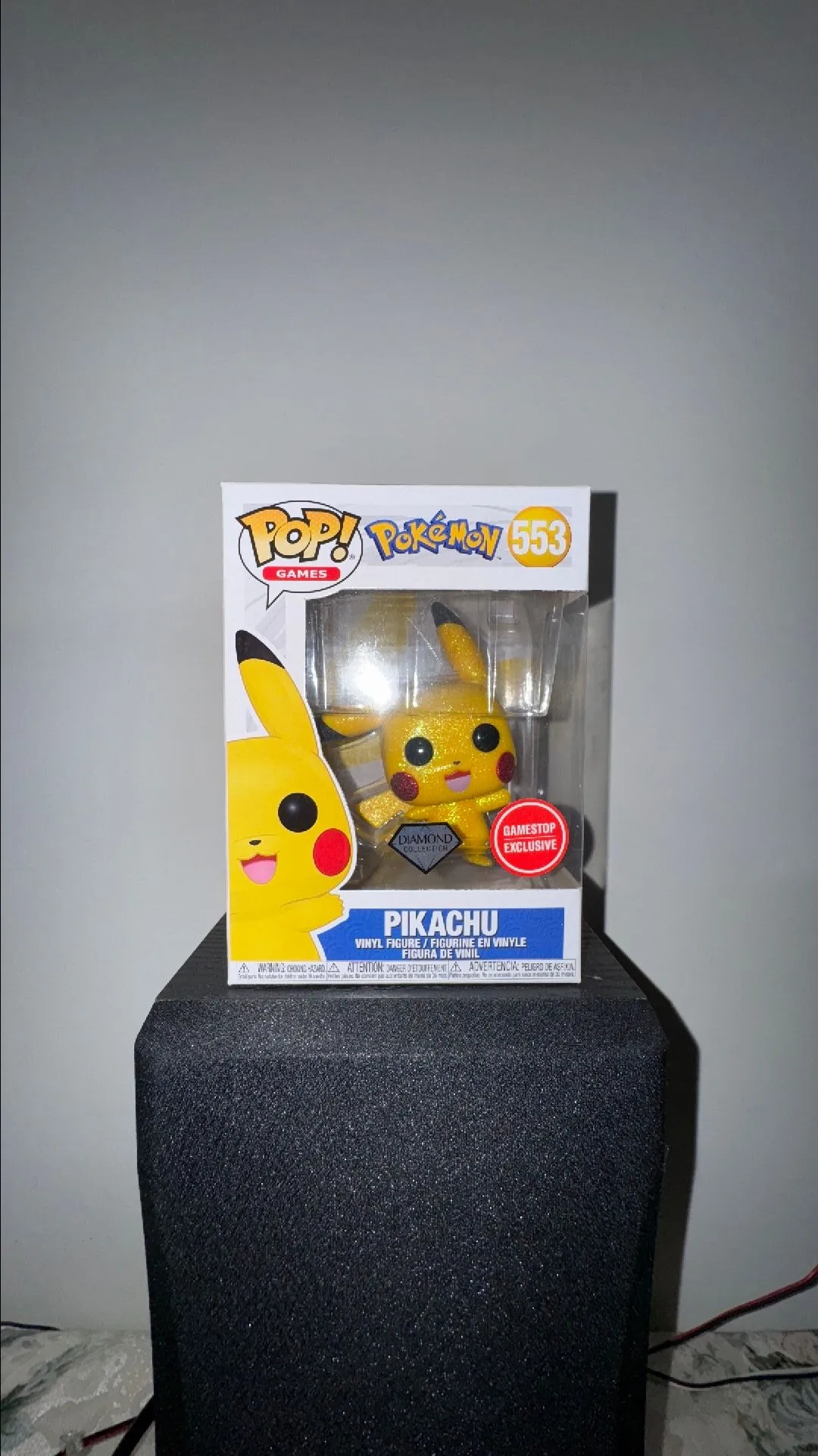 Product image for Pikachu Funko Pop (Diamond Collection)