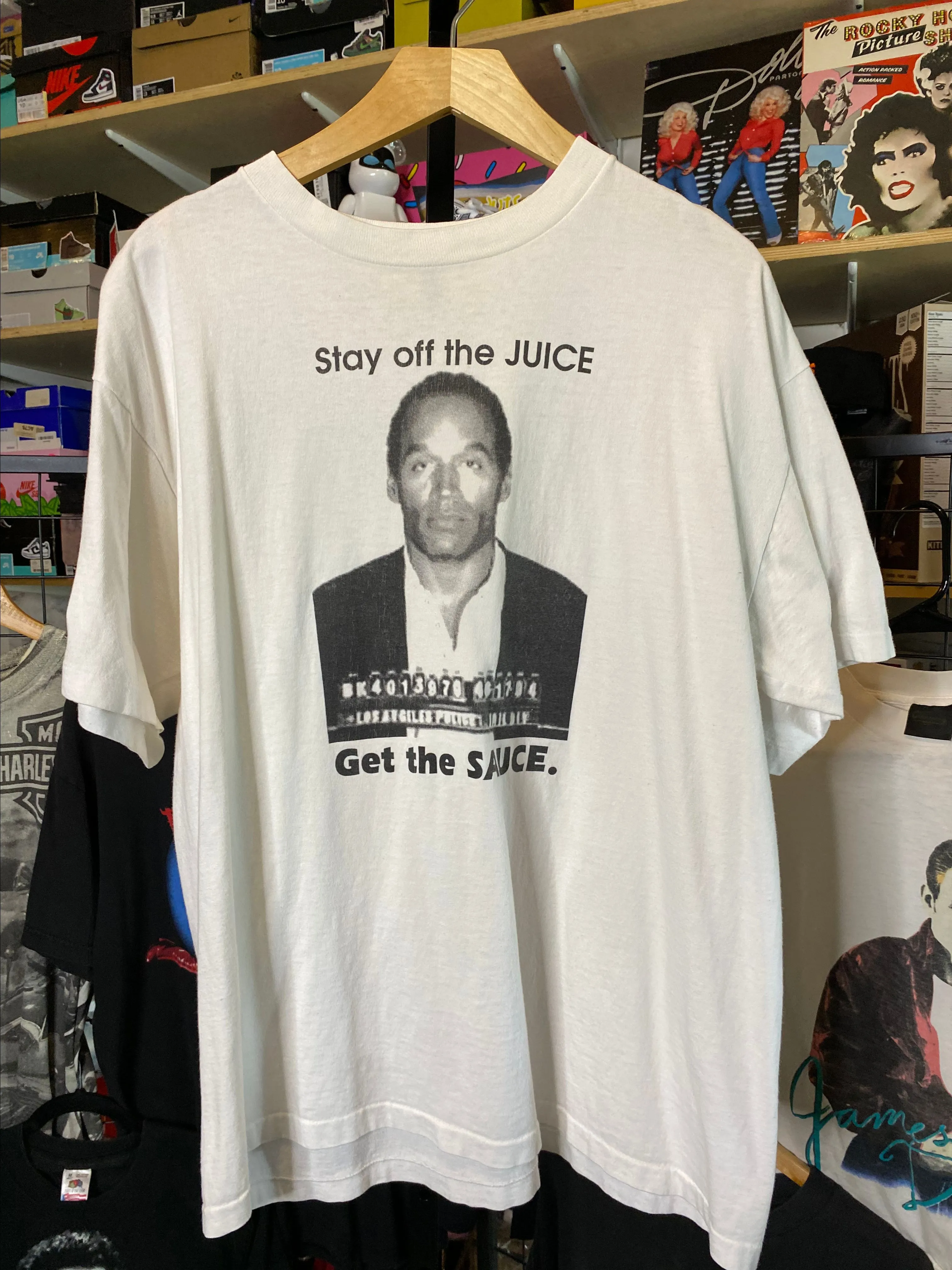 Product image for 🔥RARE🔥90s OJ SIMPSON!! SS on BELTON