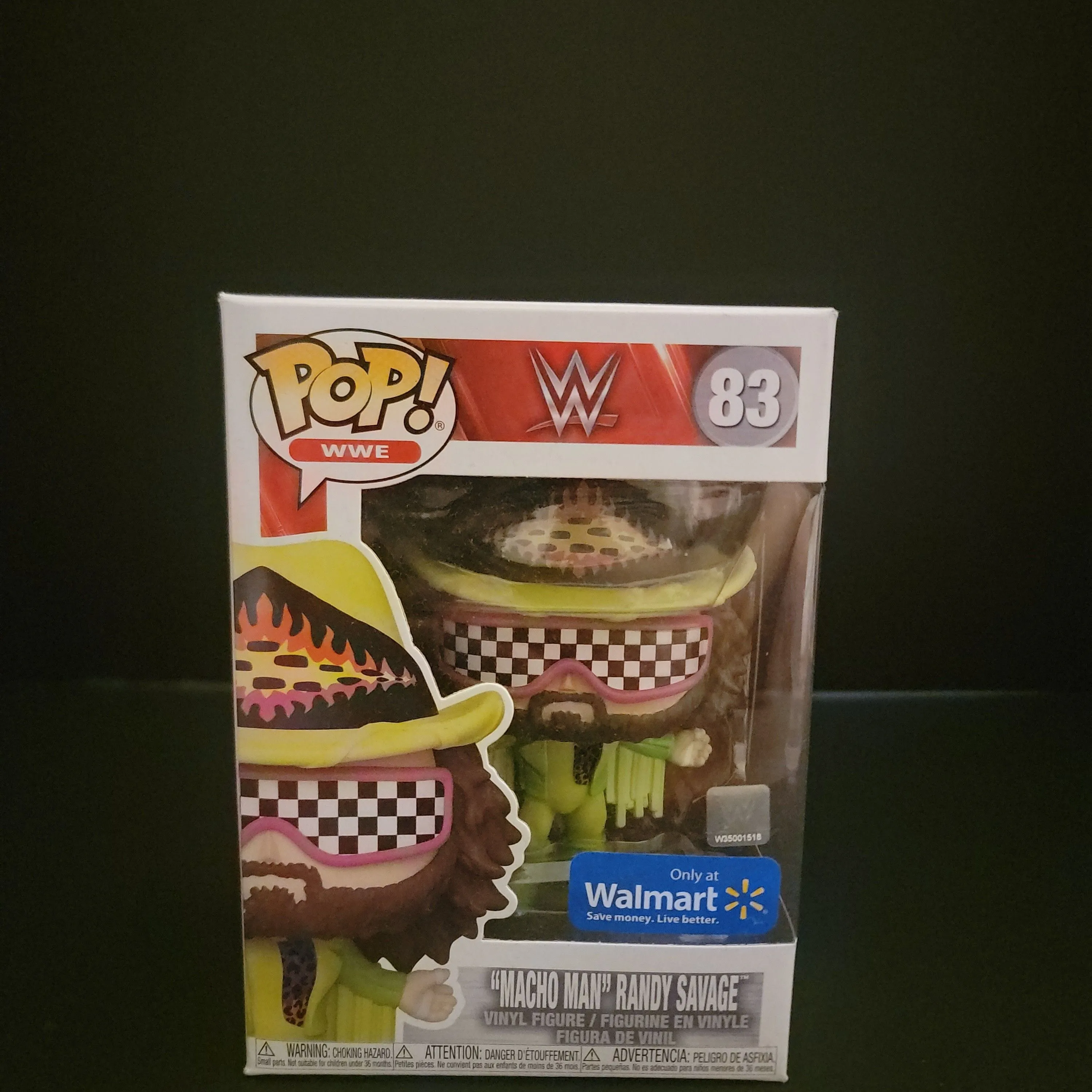 Product image for WWE "Macho Man" Randy Savage #83 Walmart Exclusive 