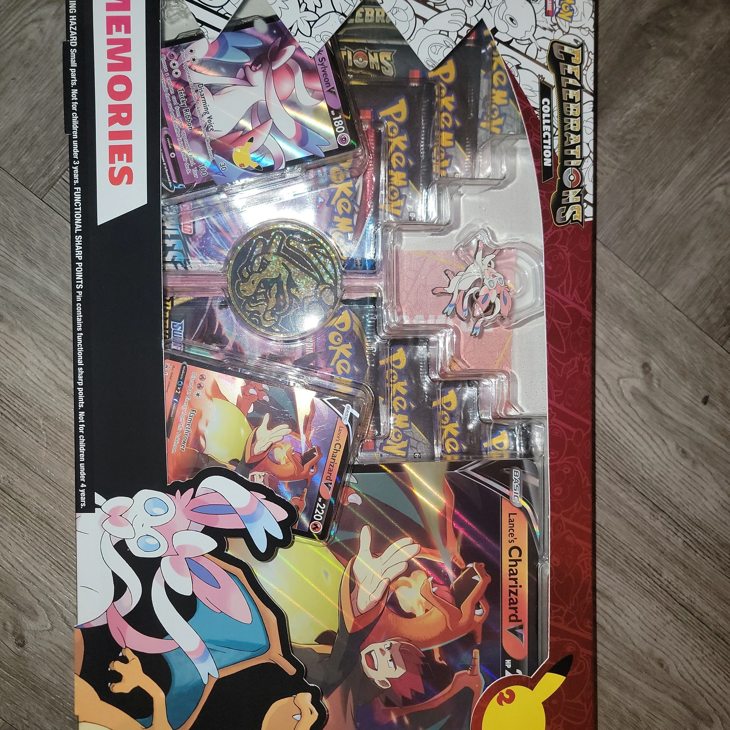 Product image for charizard celebrations premium box
