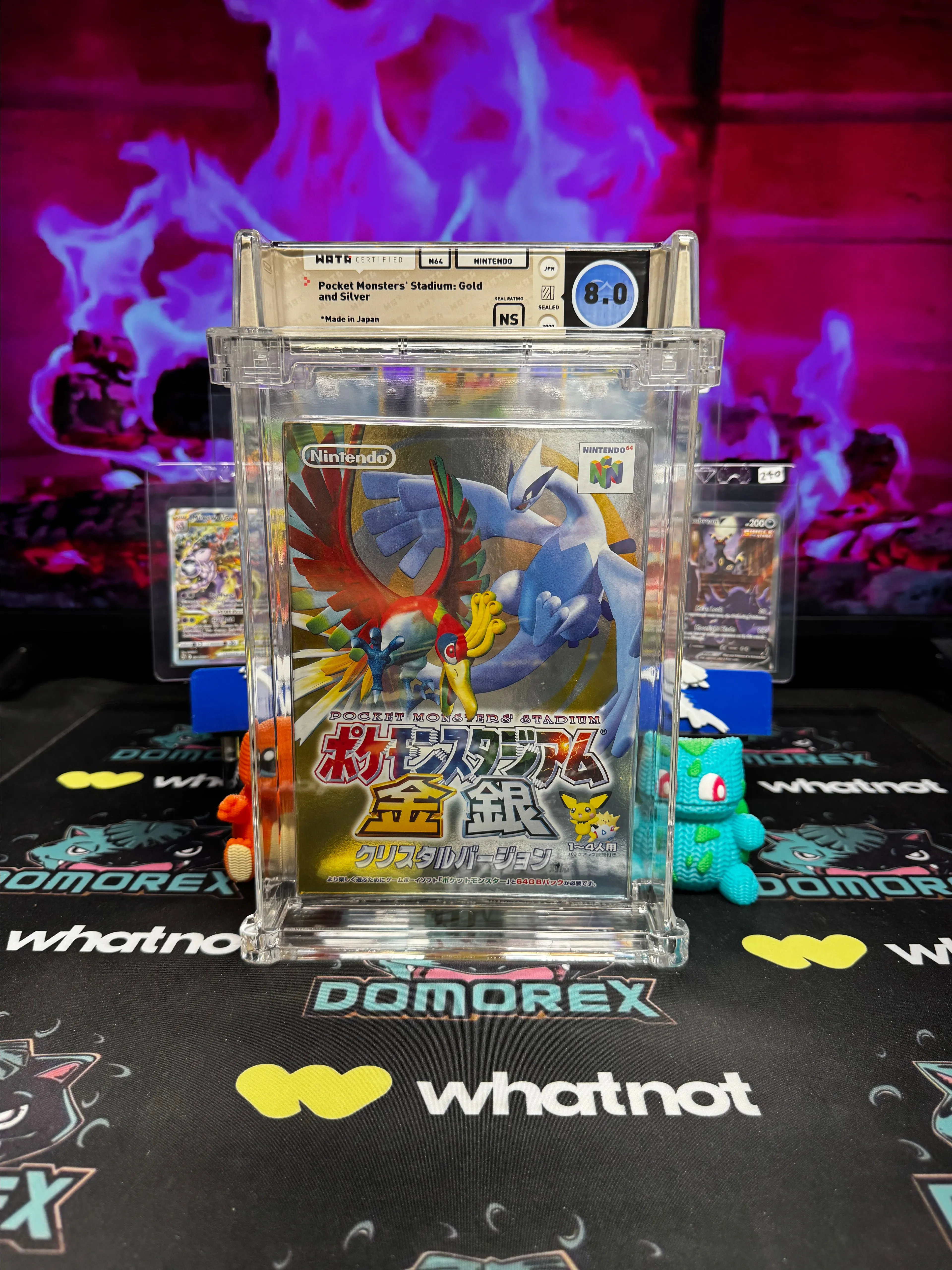 Product image for 2000 JPN Pokémon Stadium: Gold & Silver- WATA 8.0