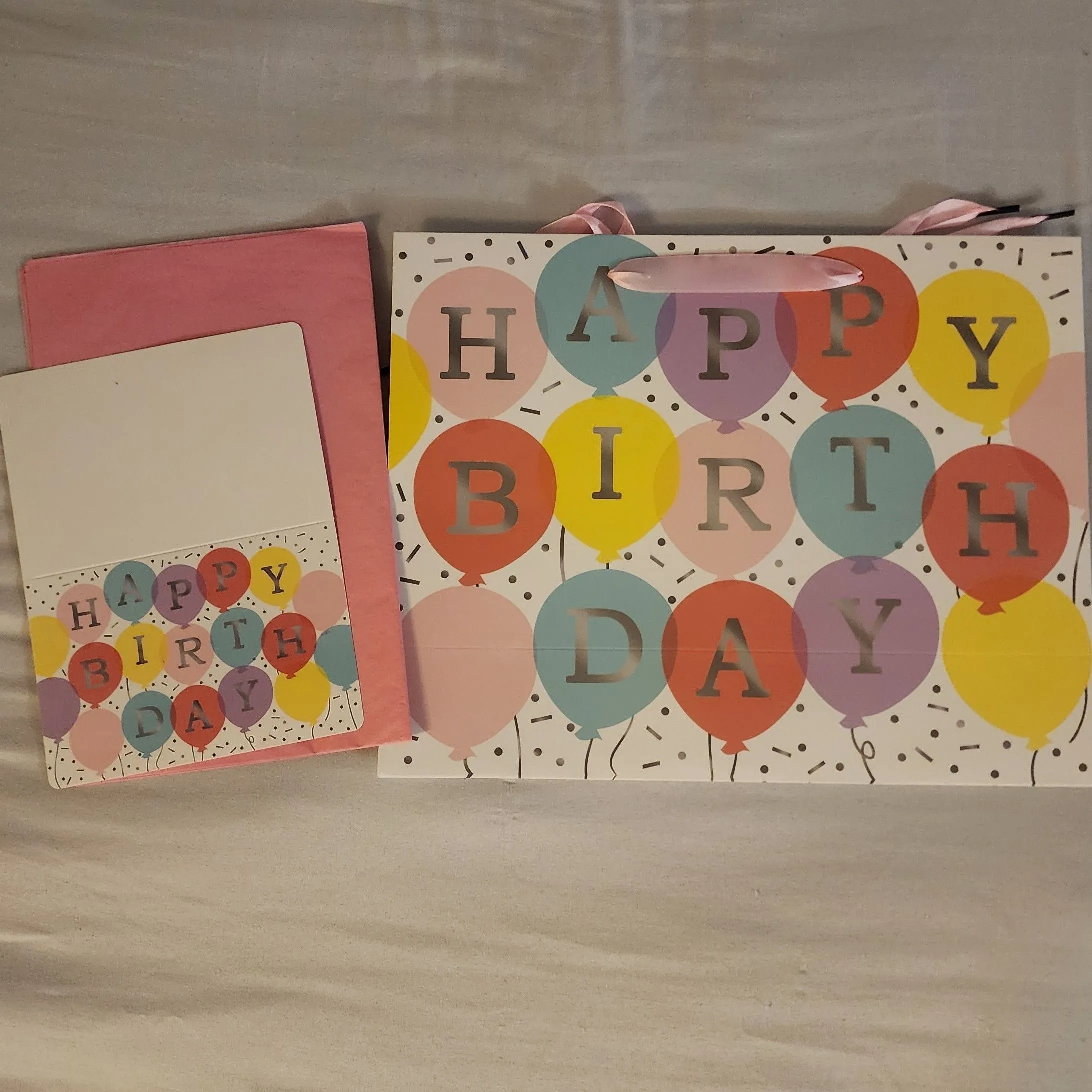 Product image for Happy Birthday Bag, Card, And Tissue Paper! 
