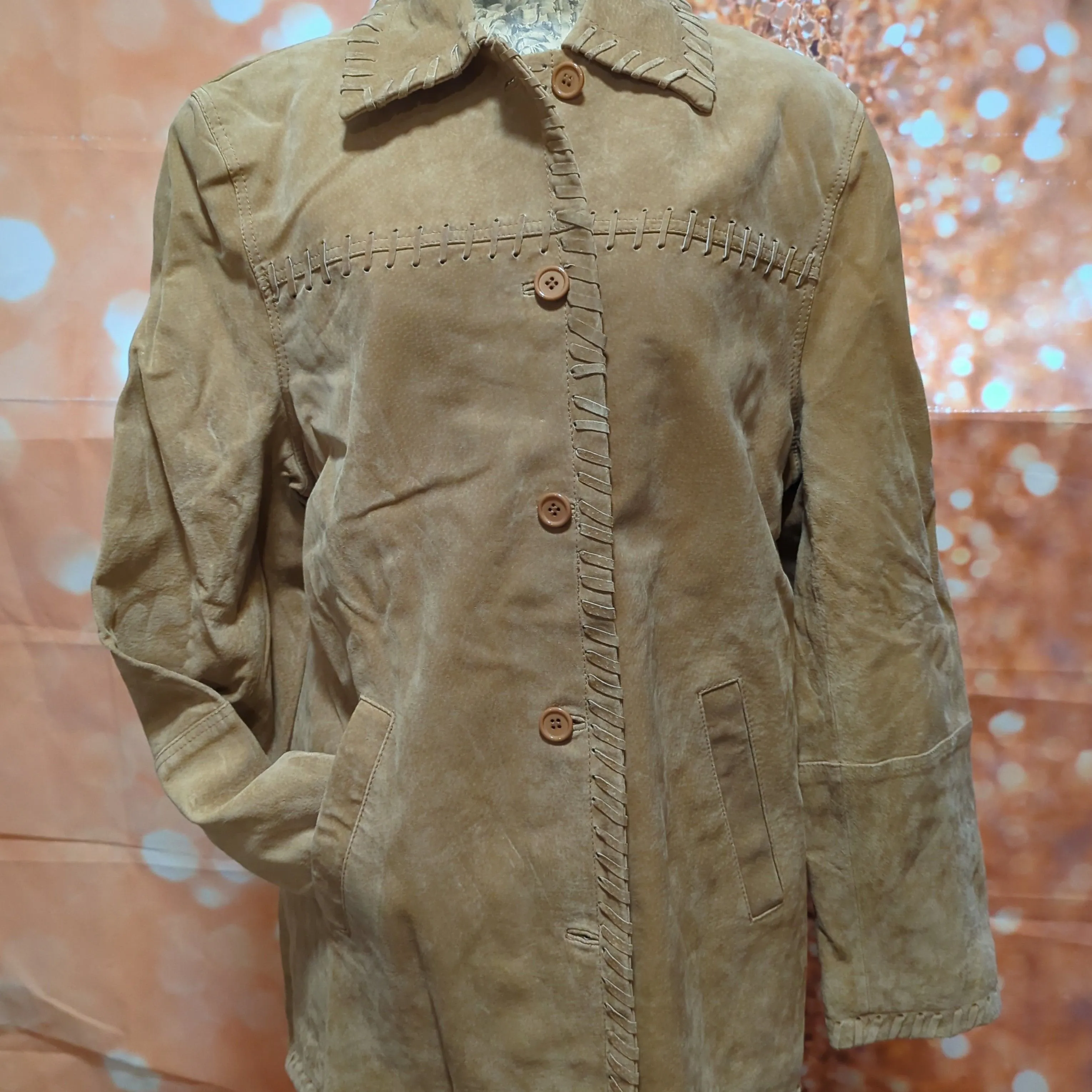 Product image for Montana Clothing Co Suede Leather jacket