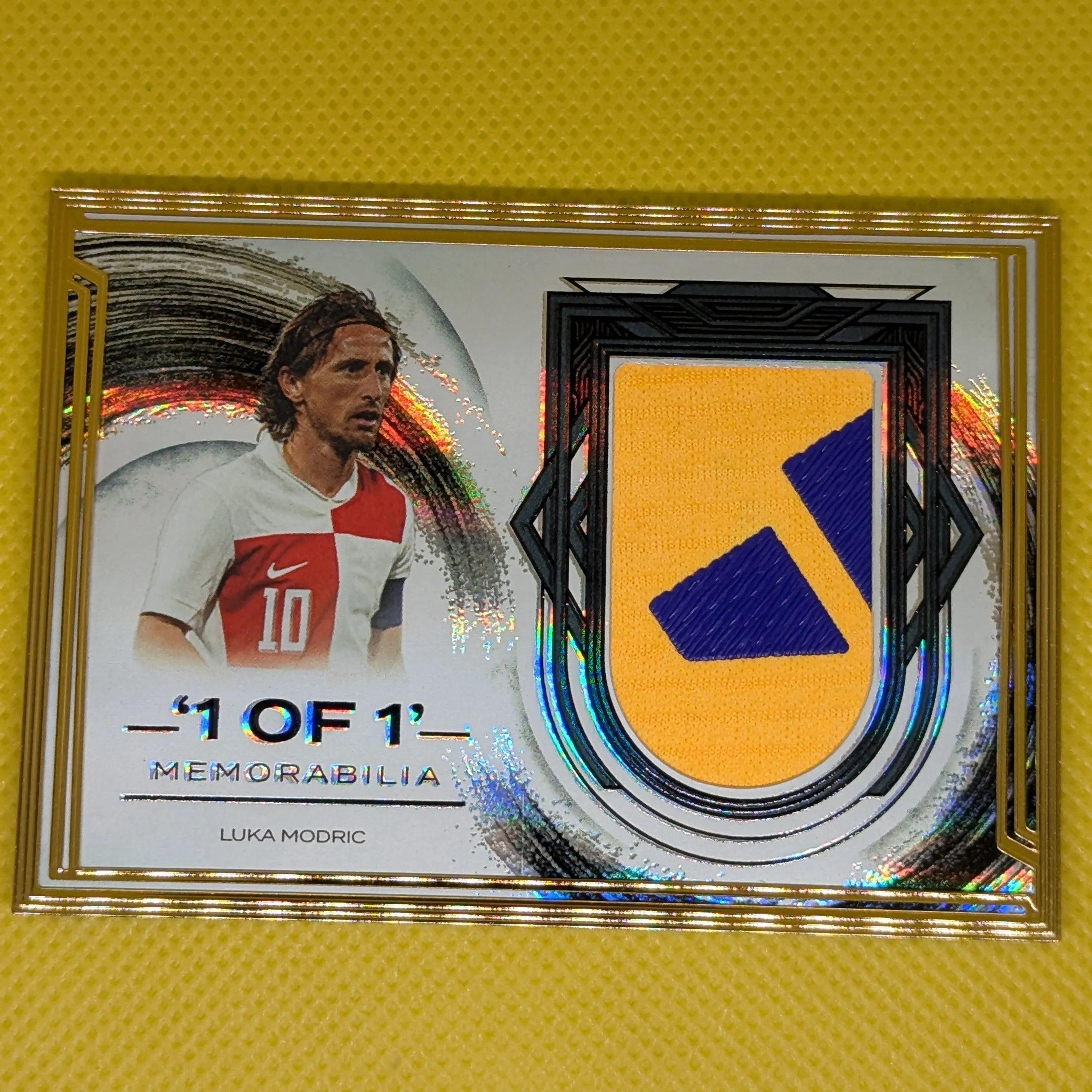 Product image for Luka Modric 1/1 Futera Memorabilia
