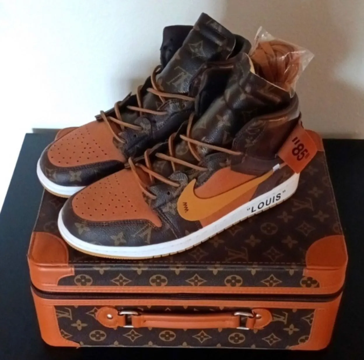 lv jordan 1 off white