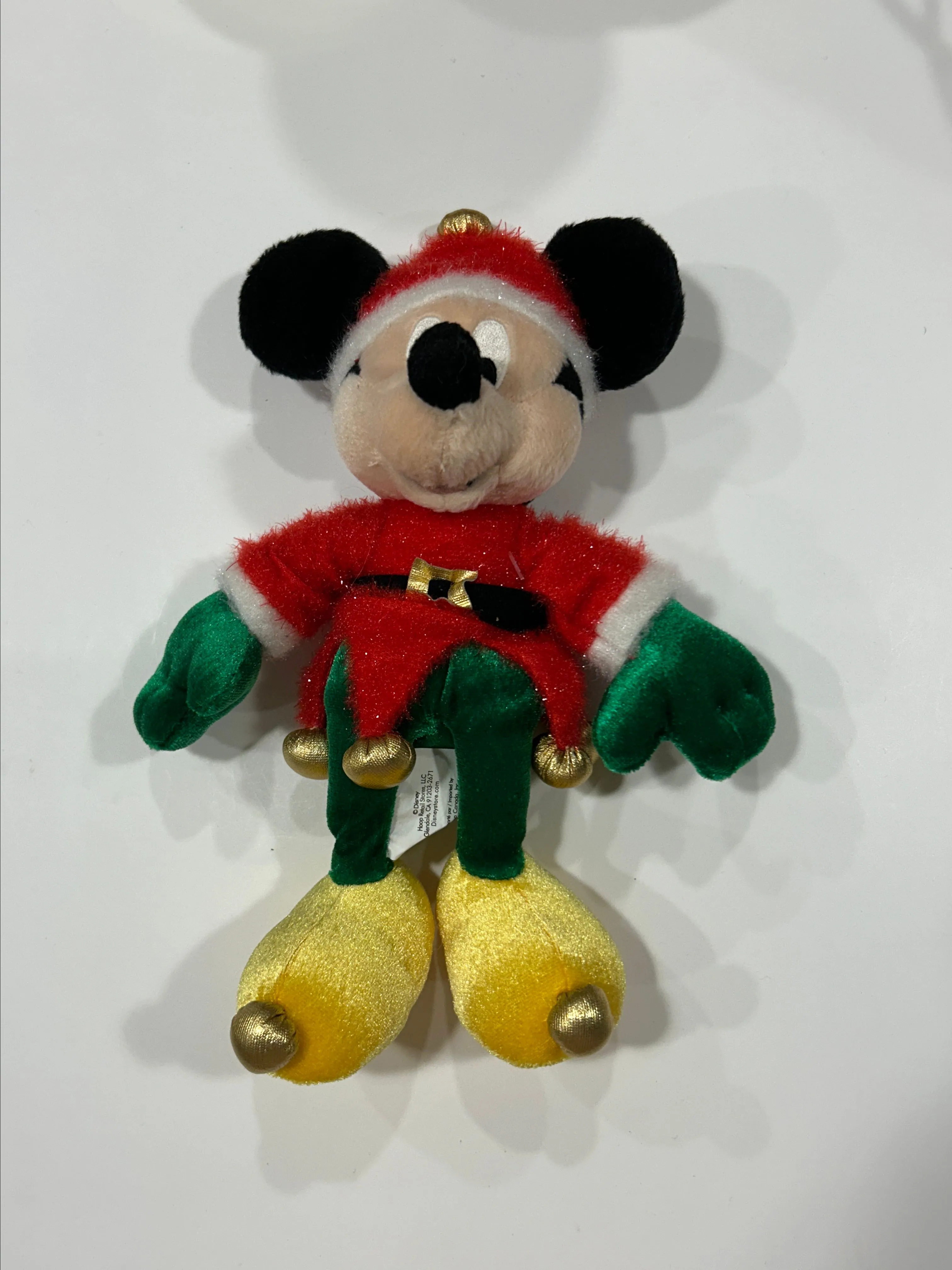 Product image for vintage disney store Mickey Elf Plush