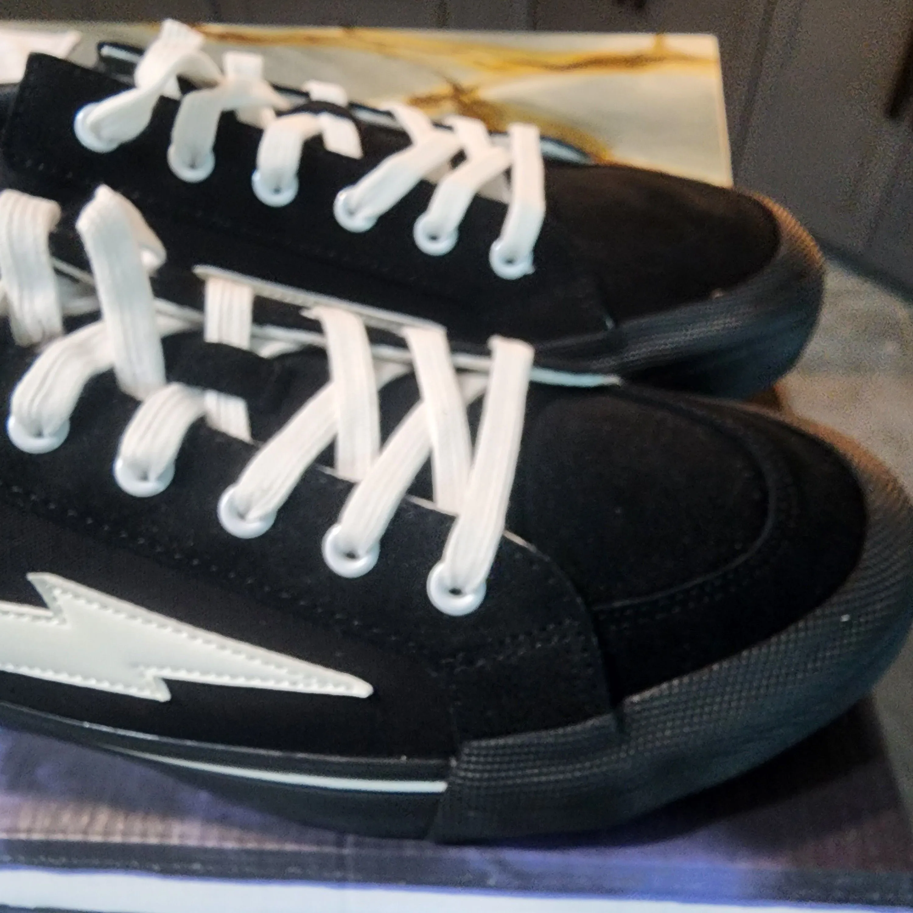 Product image for Revenge X Storm Men's 11 Vol. 2 Low Top Sneakers in Black/White