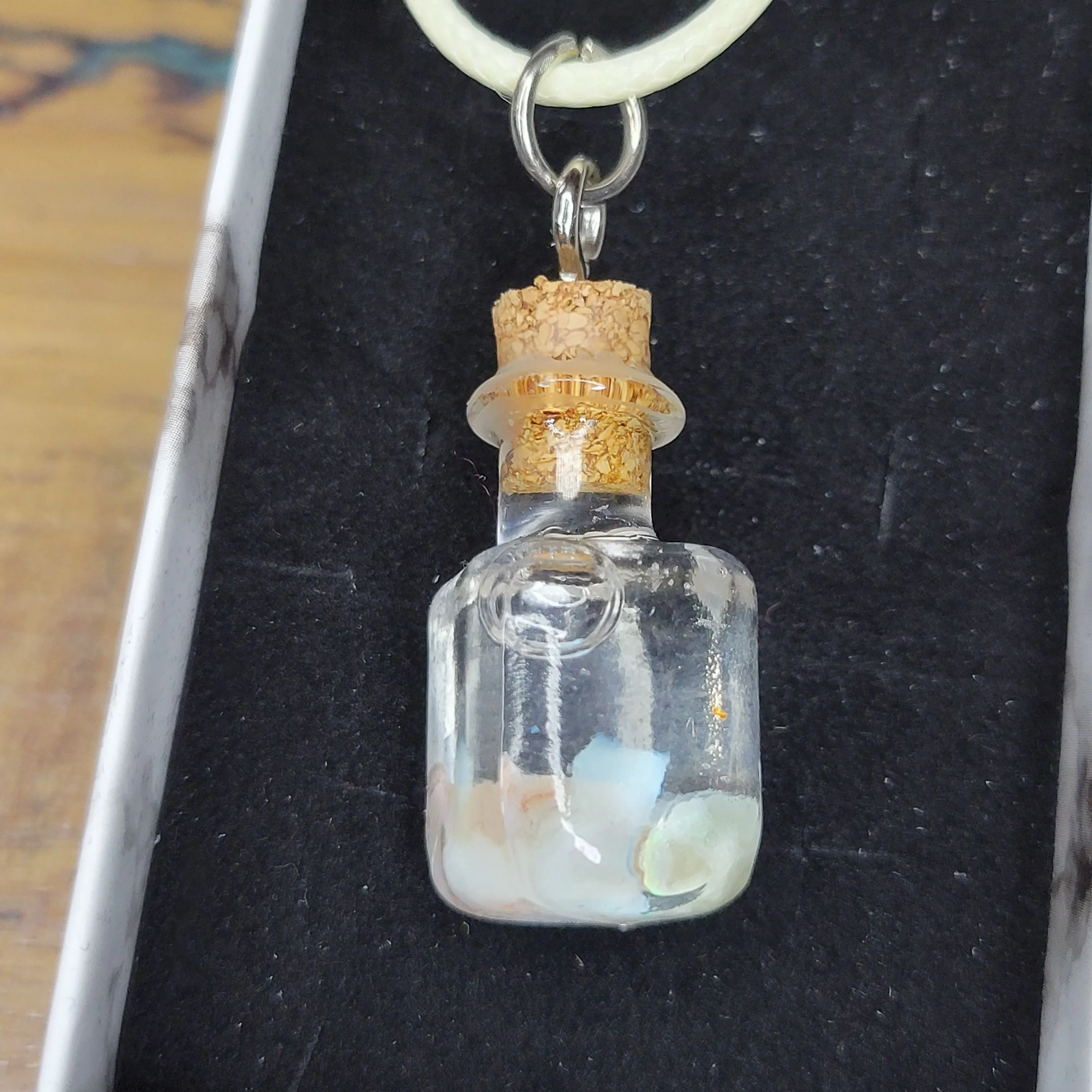 Product image for Handmade Floating Australian Opal Pendant 