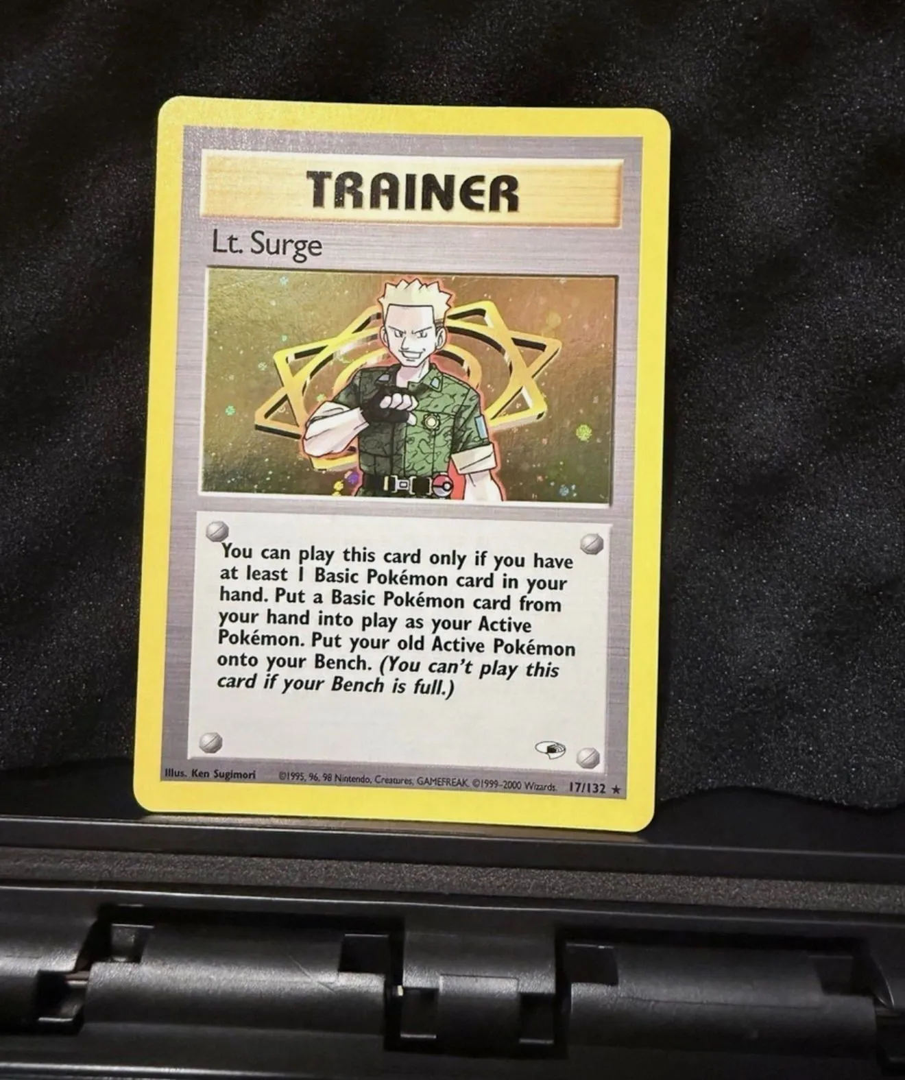 Pokmon Base Set Lt. Surge Trainer Rare Card 17/132  Whatnot: Shop, Sell,  Connect