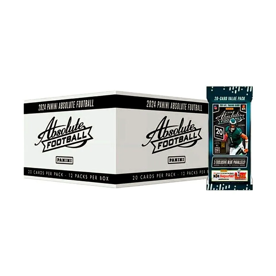 Product image for 2024 NFL Absolute Jumbo Value Fat Pack Cello Box