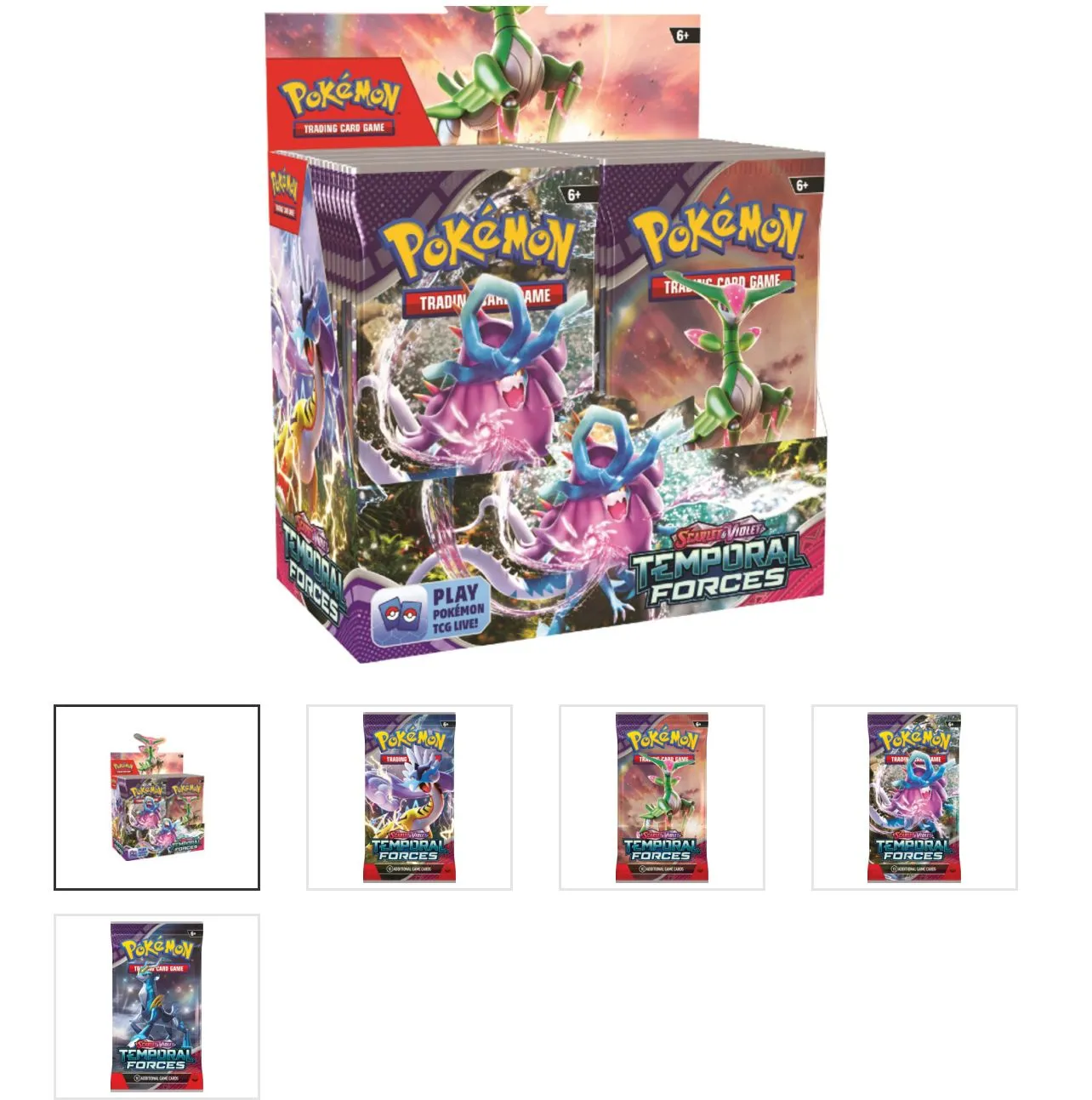 Product image for booster ~ 1 pack Temporal forces (rip or ship)