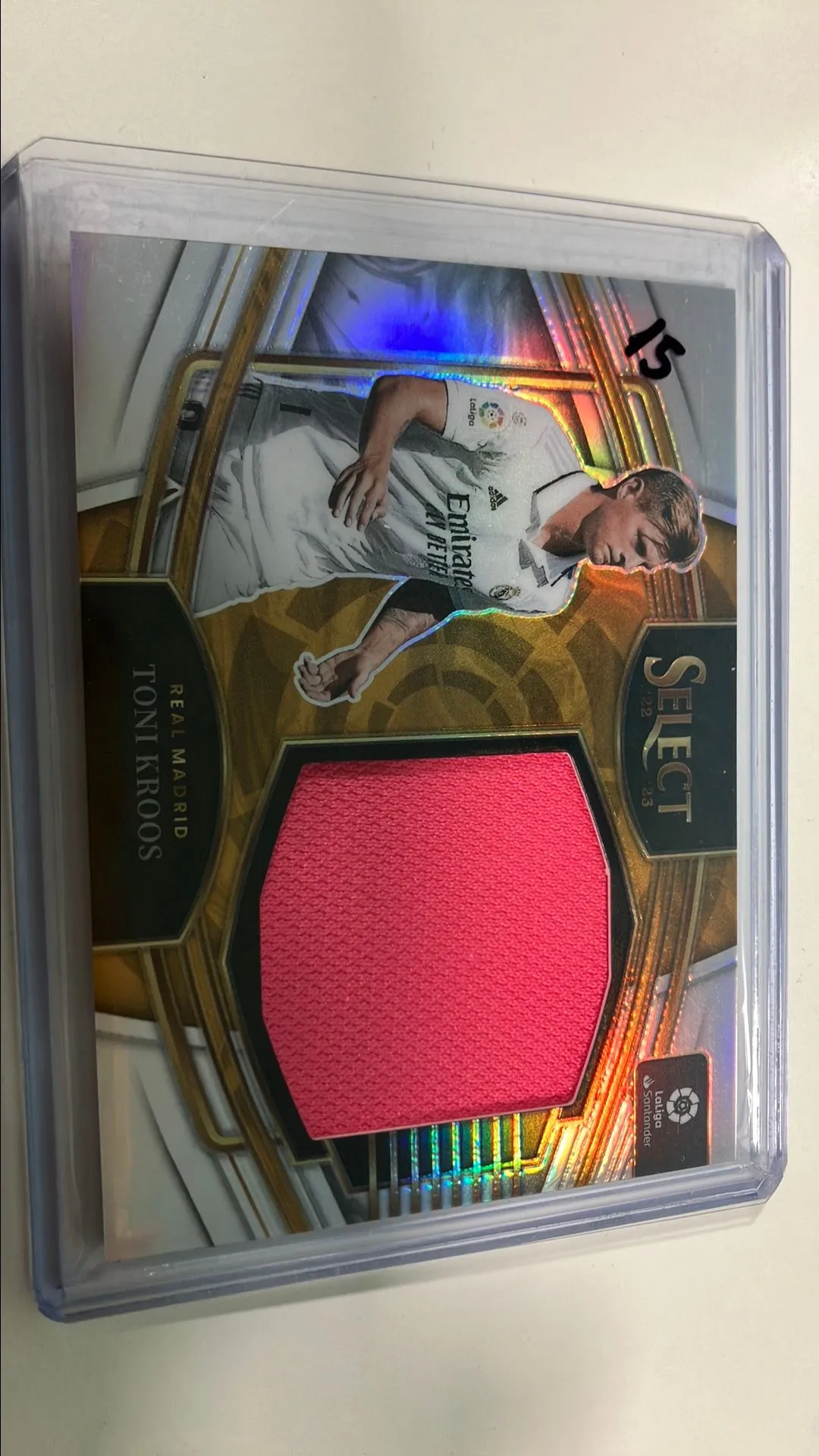 Product image for Tony kroos patch card