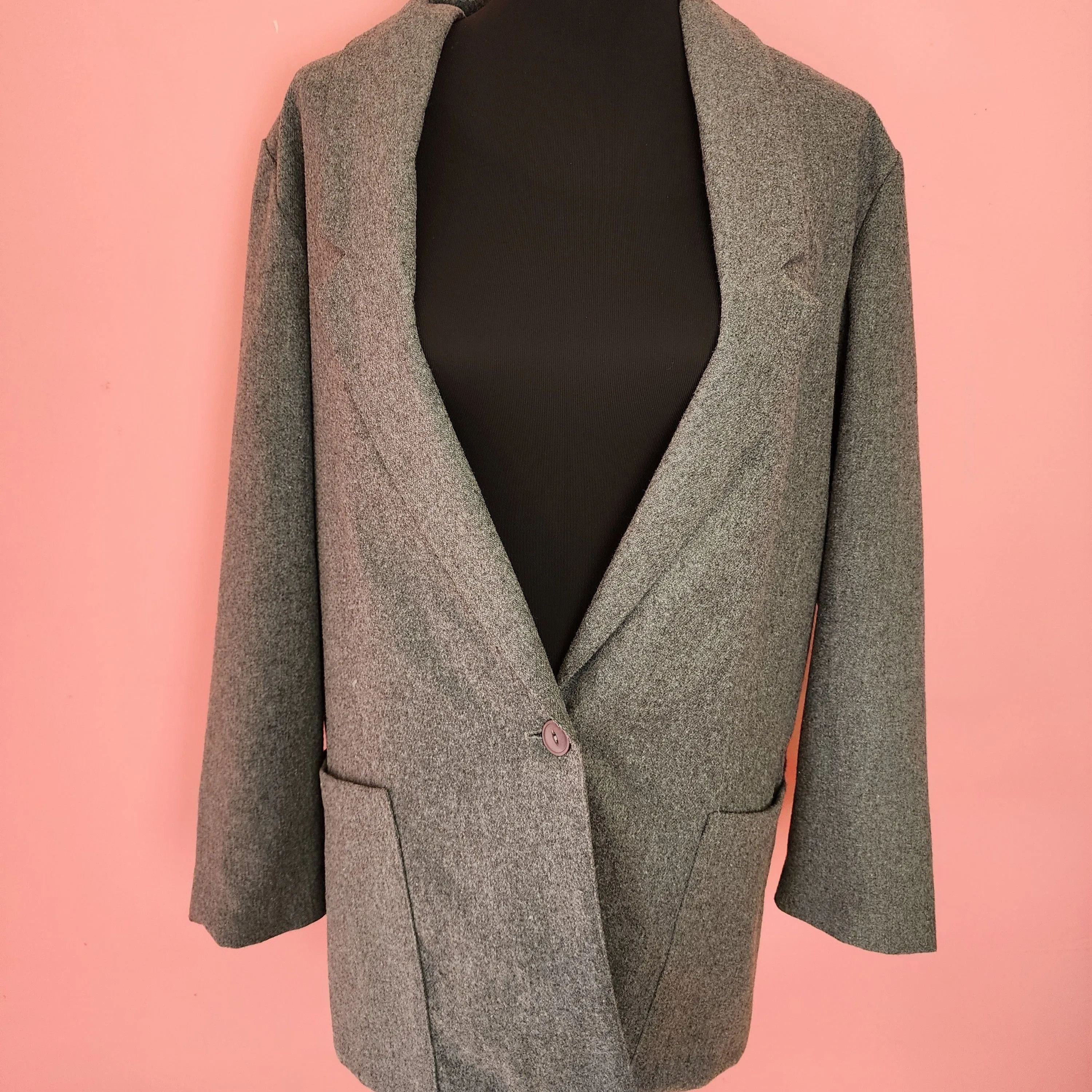 Product image for 90's Grey Blazer Norton McNaughton