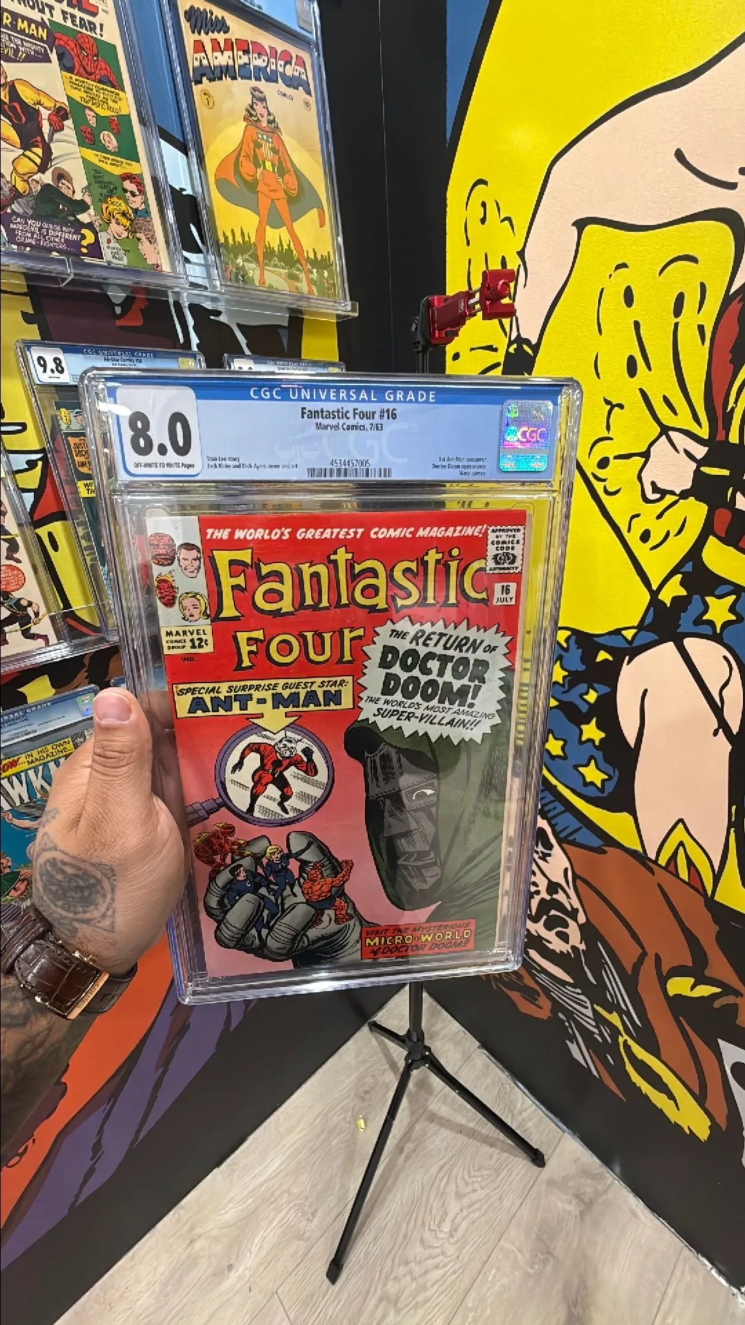 Product image for Fantastic Four #16 CGC 8.0