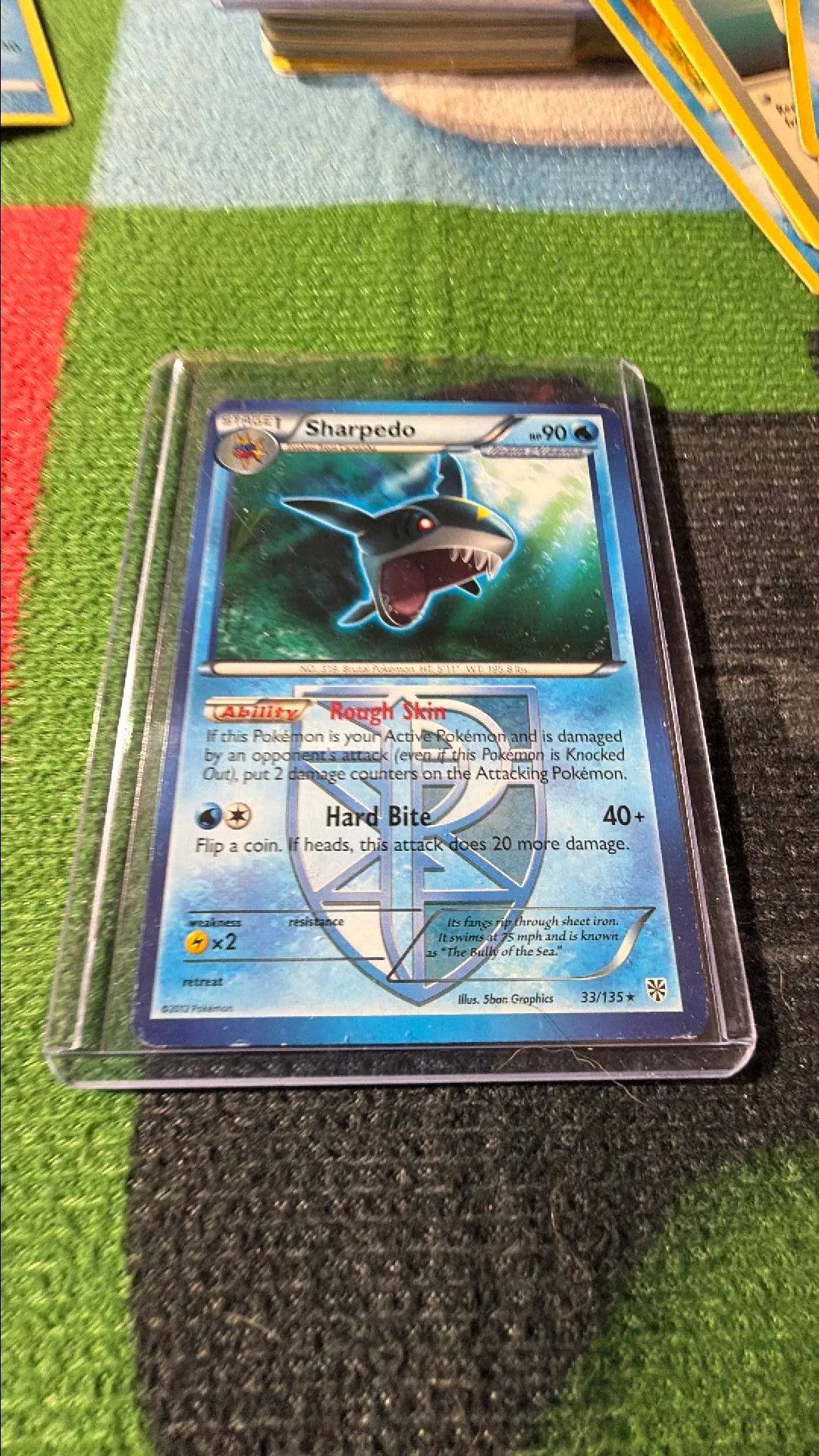 Sharpedo Pokmon Card 33/135 (2012) TCG  Whatnot: Shop, Sell, Connect