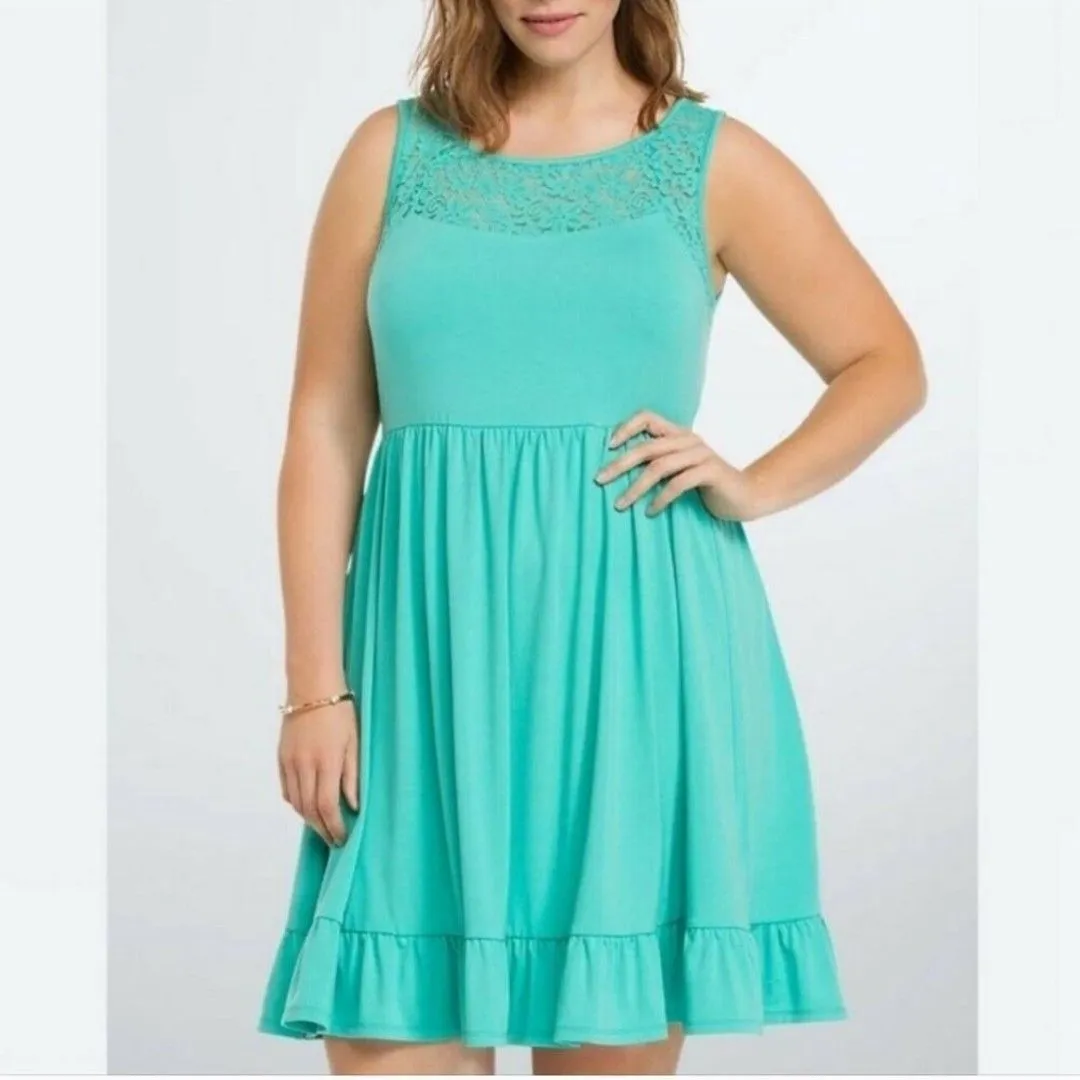 467 Torrid Dress Lace Top Sleeveless Plus 1X  Whatnot: Shop, Sell, Connect