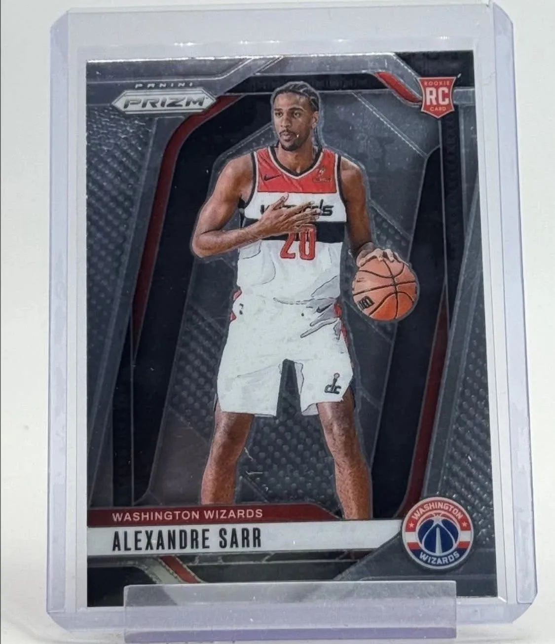Product image for ALEXANDRE SARR 2024-25 PANINI PRIZM ROOKIE BASKETBALL WIZARDS RC