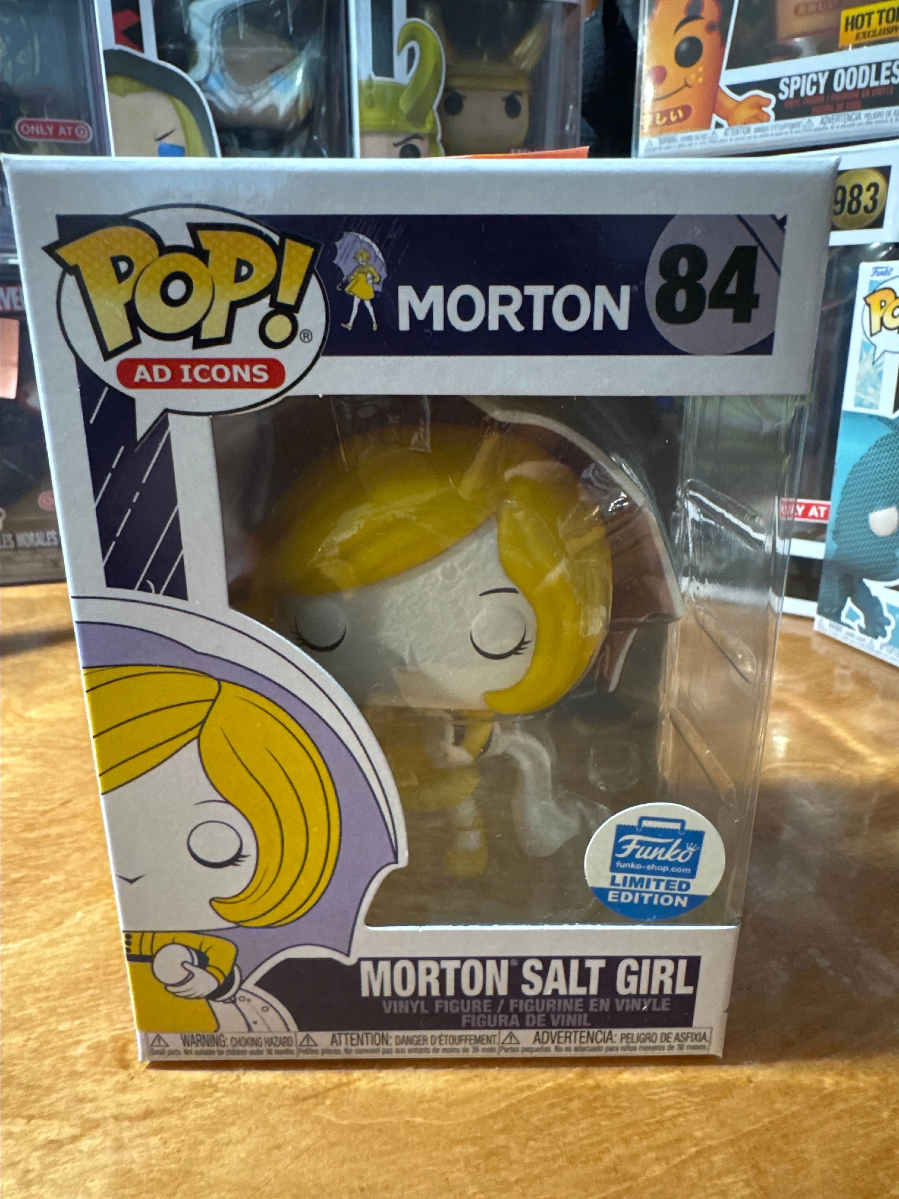 Product image for Morton: Morton Salt Girl 84 Funko Limited Edition