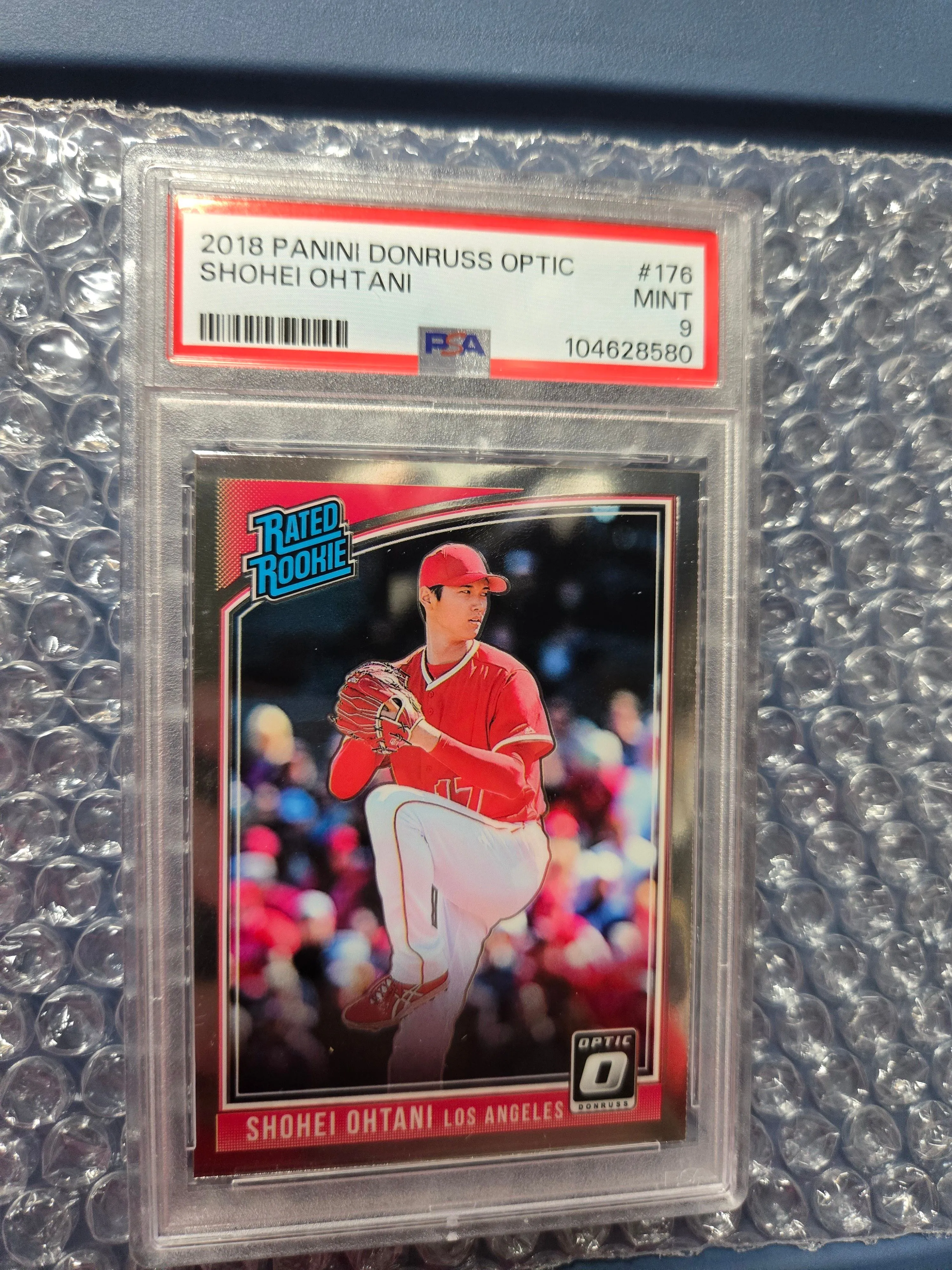 Product image for 2018 Shohei Ohtani RC PSA9