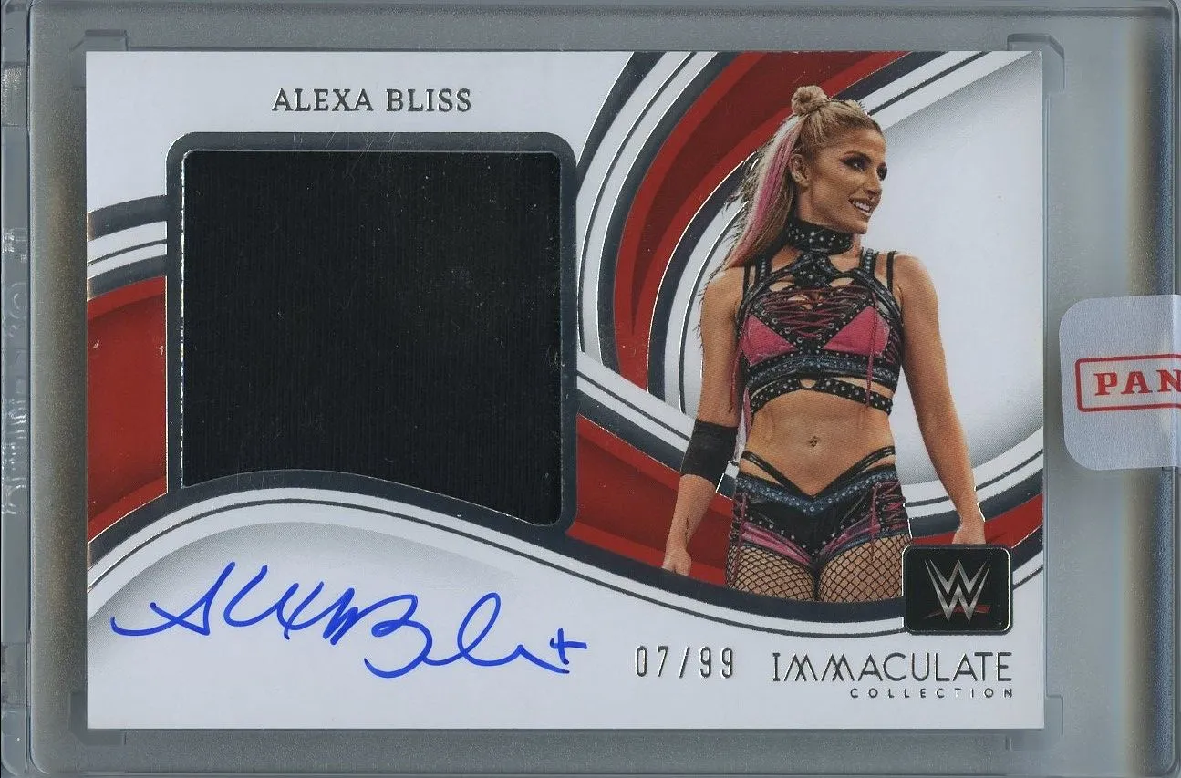 Product image for 2023 Immaculate Premium Memorabilia Autograph Alexa Bliss PM-ABS #07/99