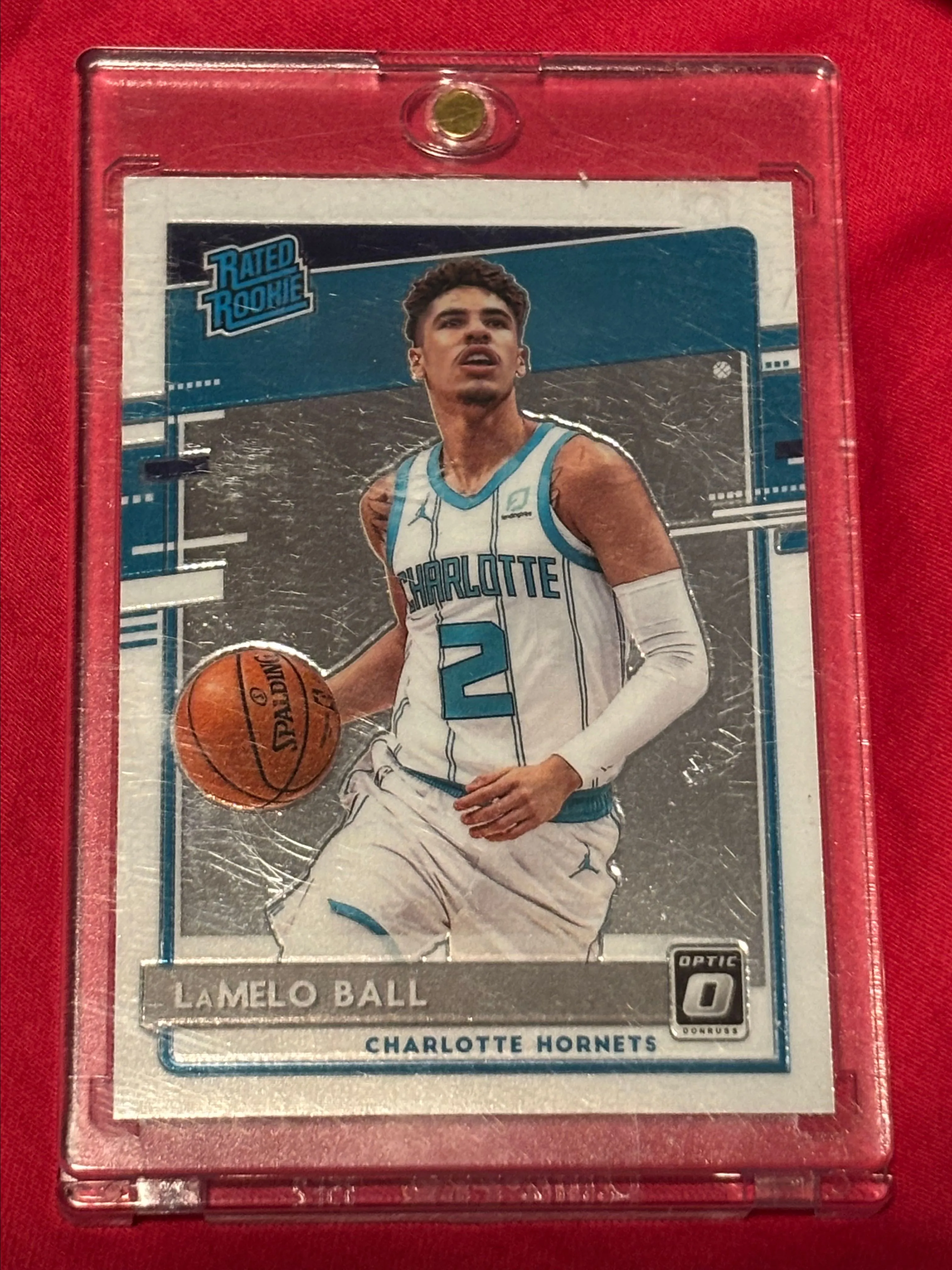 Product image for 2020-21 Lamelo Ball Optic Rated Rookie