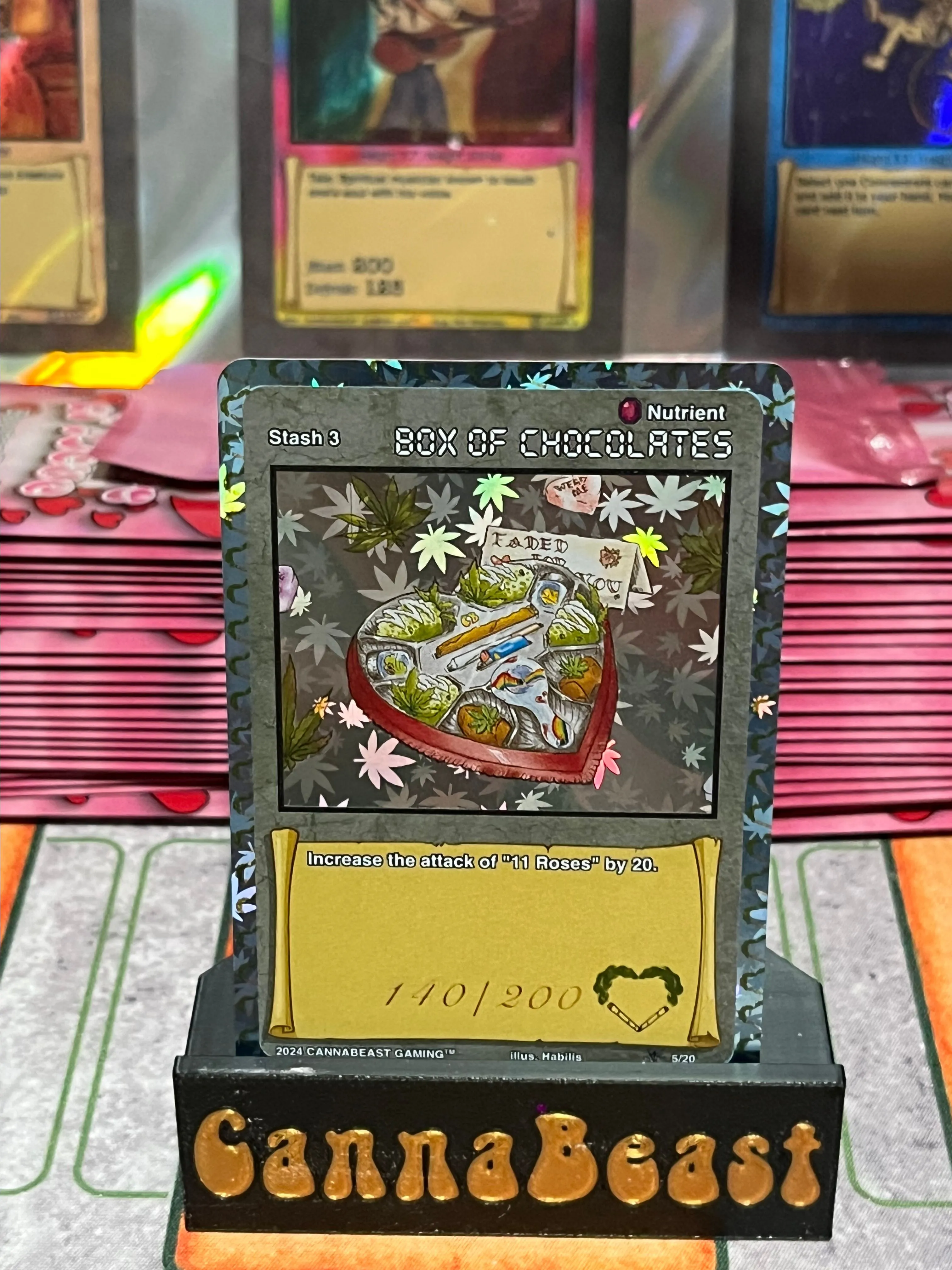 Product image for Cannabeast Flowers of Love Box of Chocolates