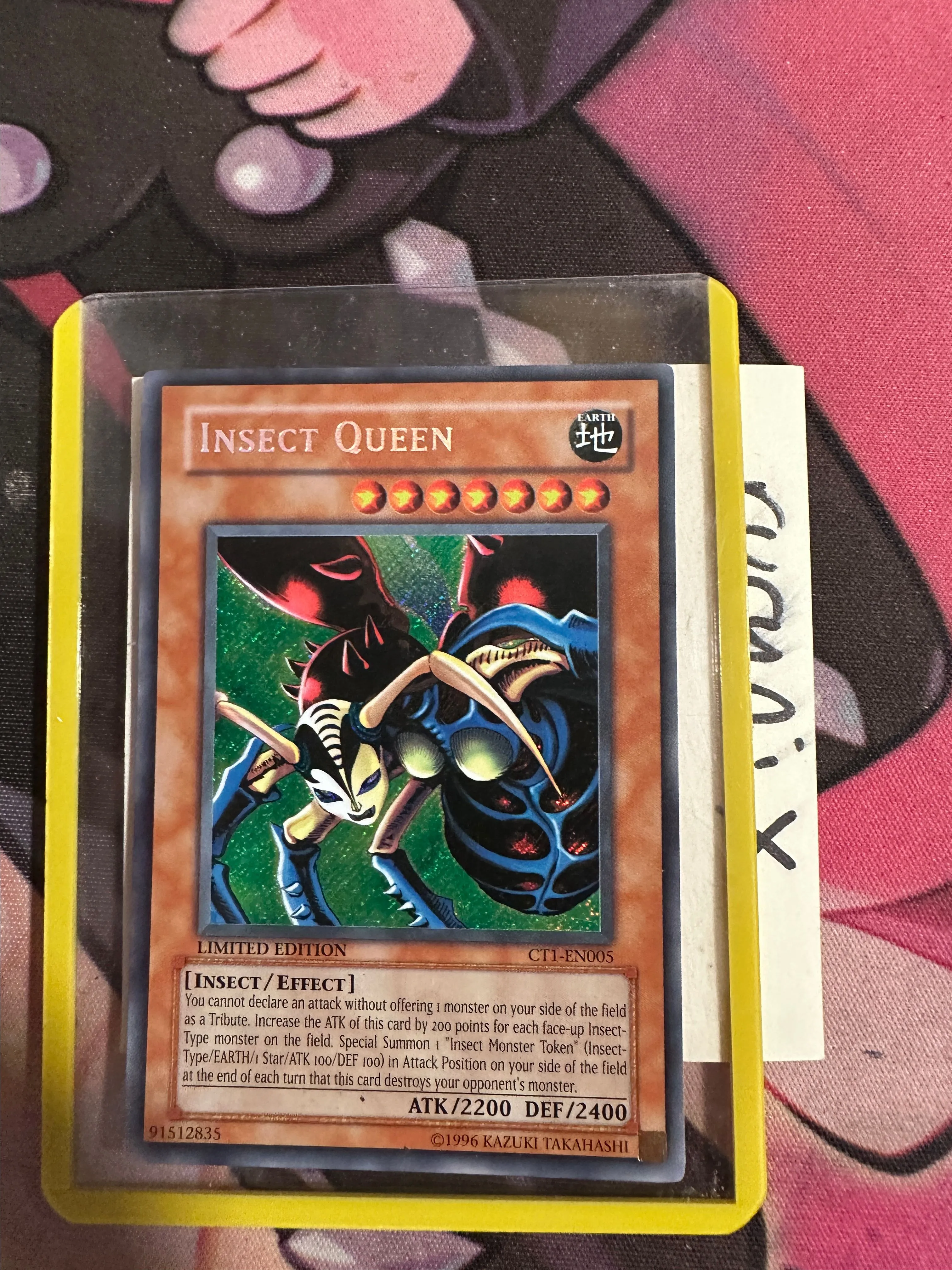 list of old yugioh cards Amazon.com: YU-GI-OH! - Insect Queen (LCJW-EN037) - Legendary Collection 4:  Joey's World - 1st Edition main image 1