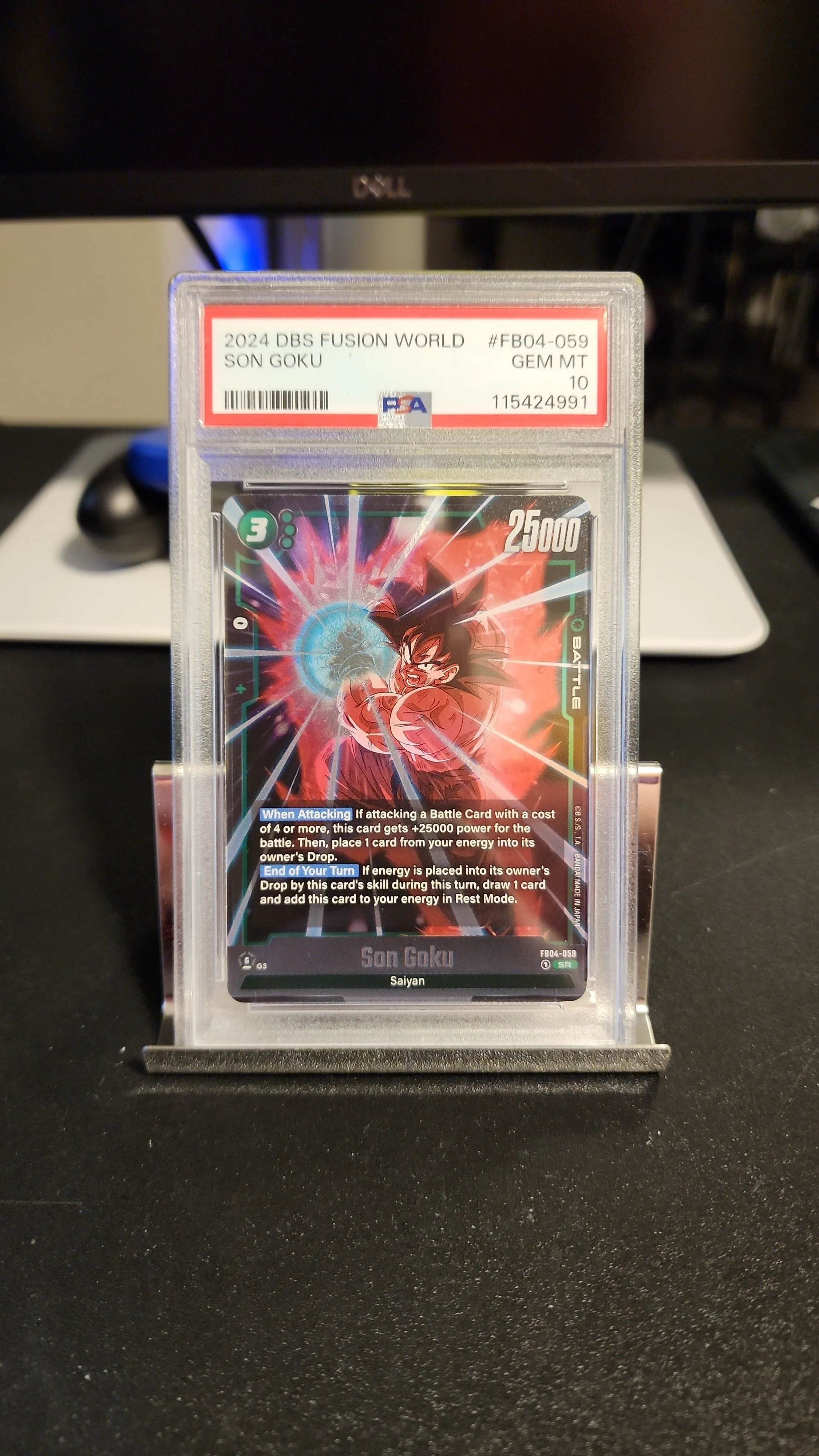 Product image for PSA 10 Son Goku, SR FB04-059