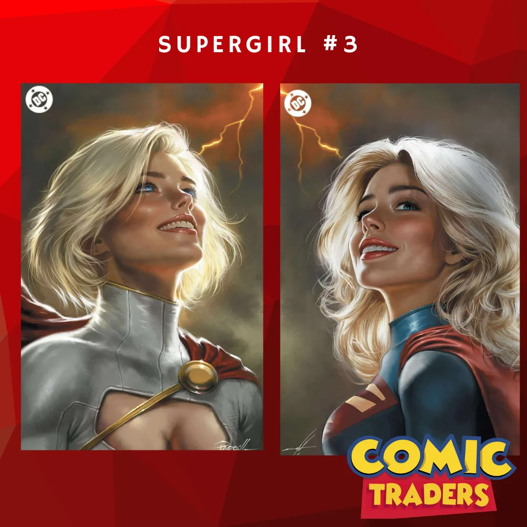 Product image for SUPERGIRL #3 PARRILLO/COHEN CONNECTING EXCLUSIVE VIRGIN VARIANT 2 PACK