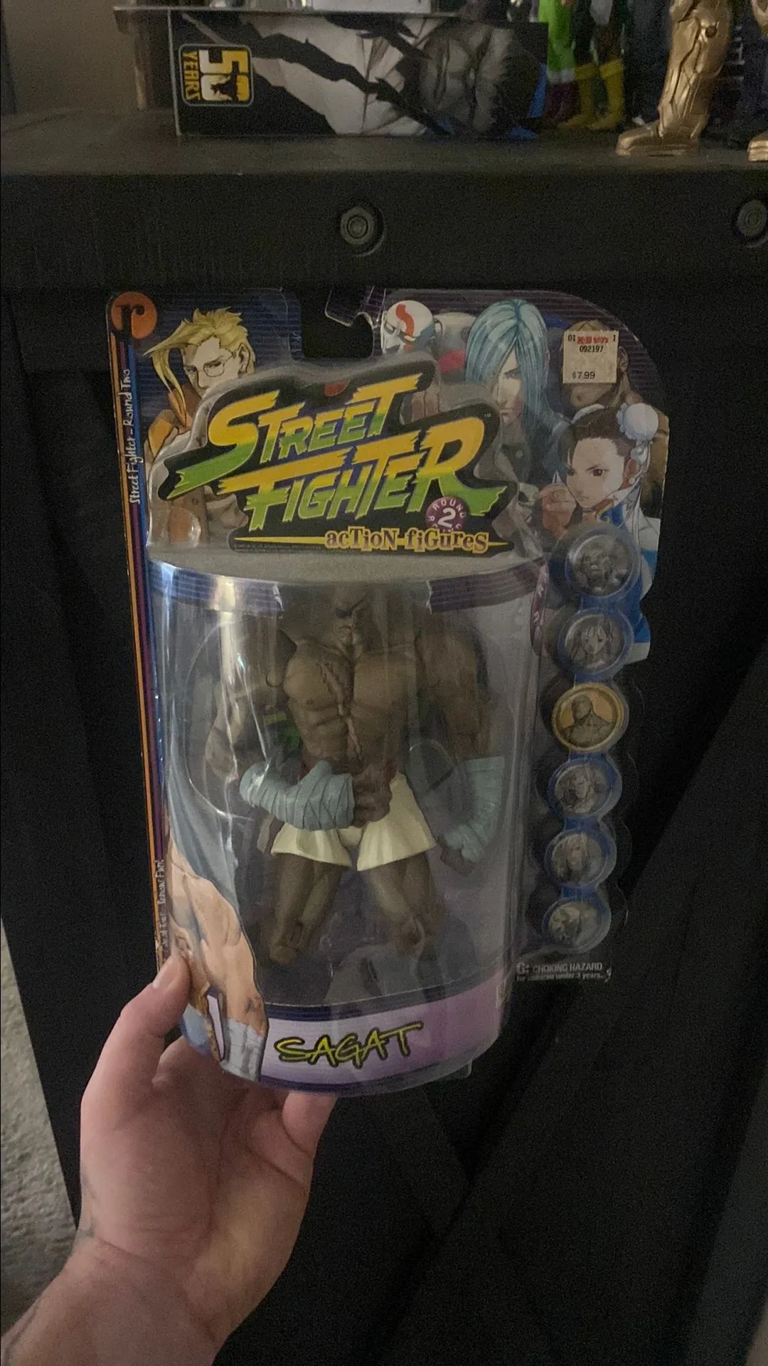 Product image for Sagat round 2 street fighter