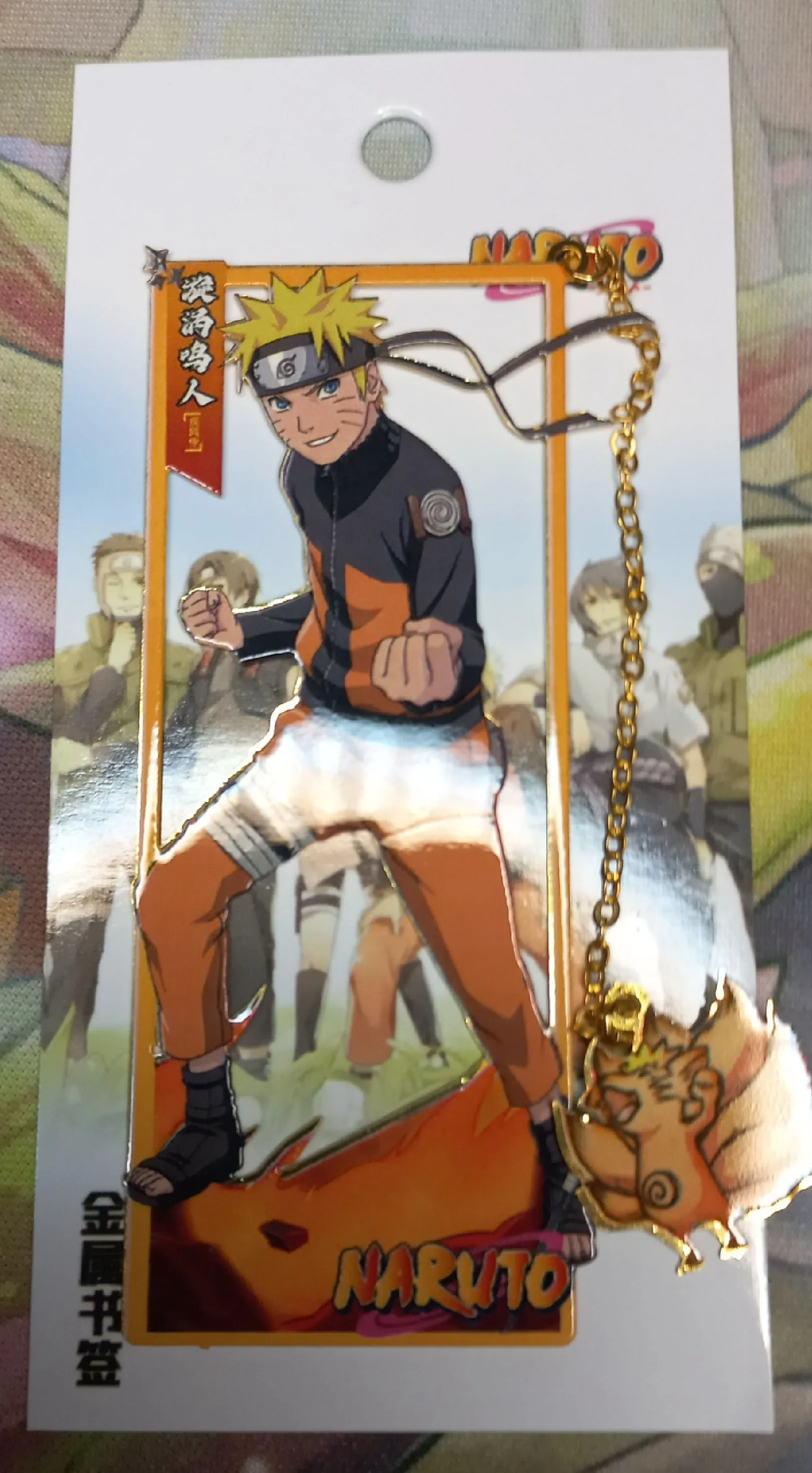 Product image for MARQUE PAGE NARUTO A L'UNITE AU CHOIX