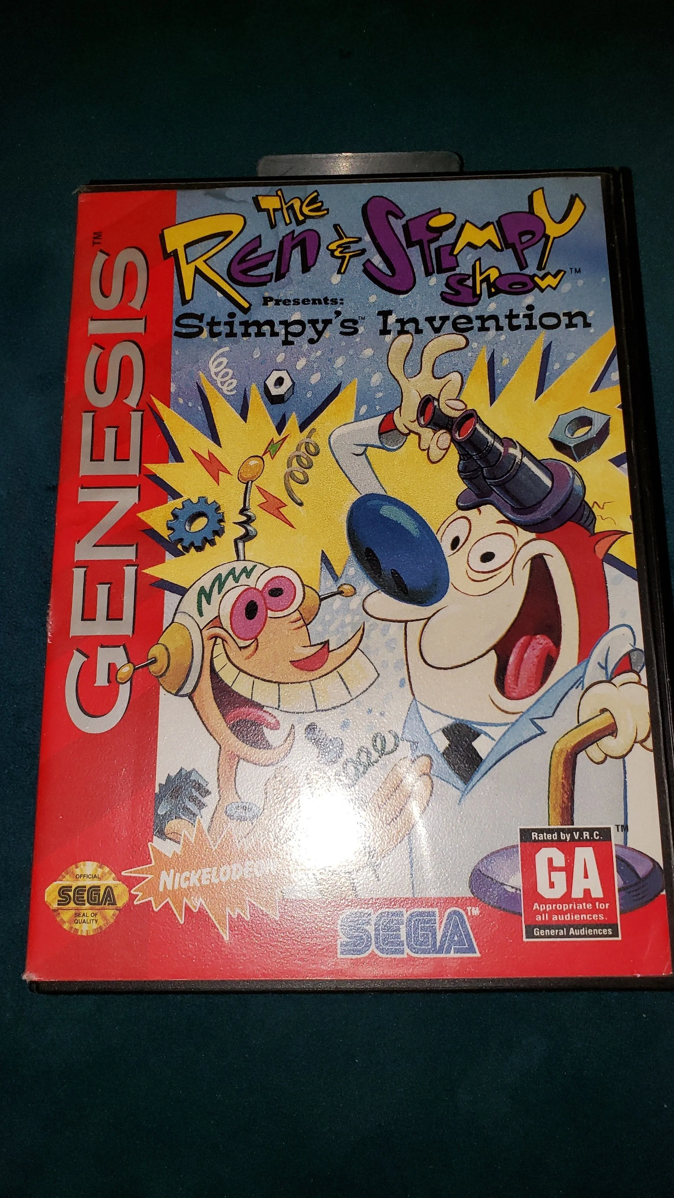Product image for the ren & Stimpy show Stimpy's invention