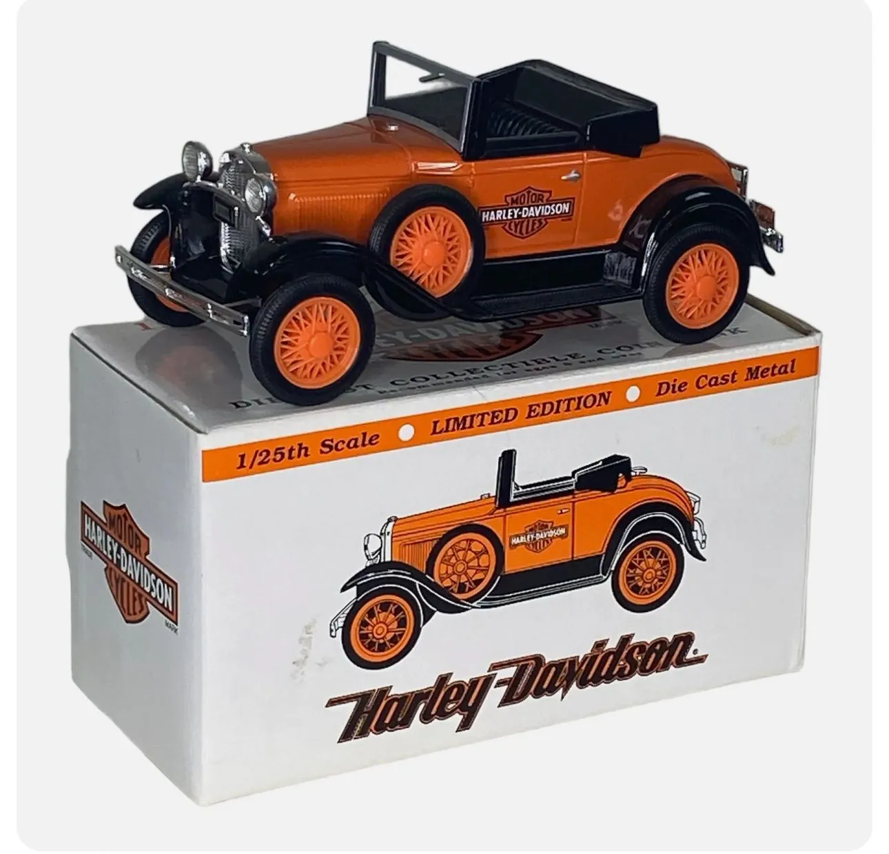 Product image for Harley Davidson 1929 Model A roadster limited edition 1:25 scale