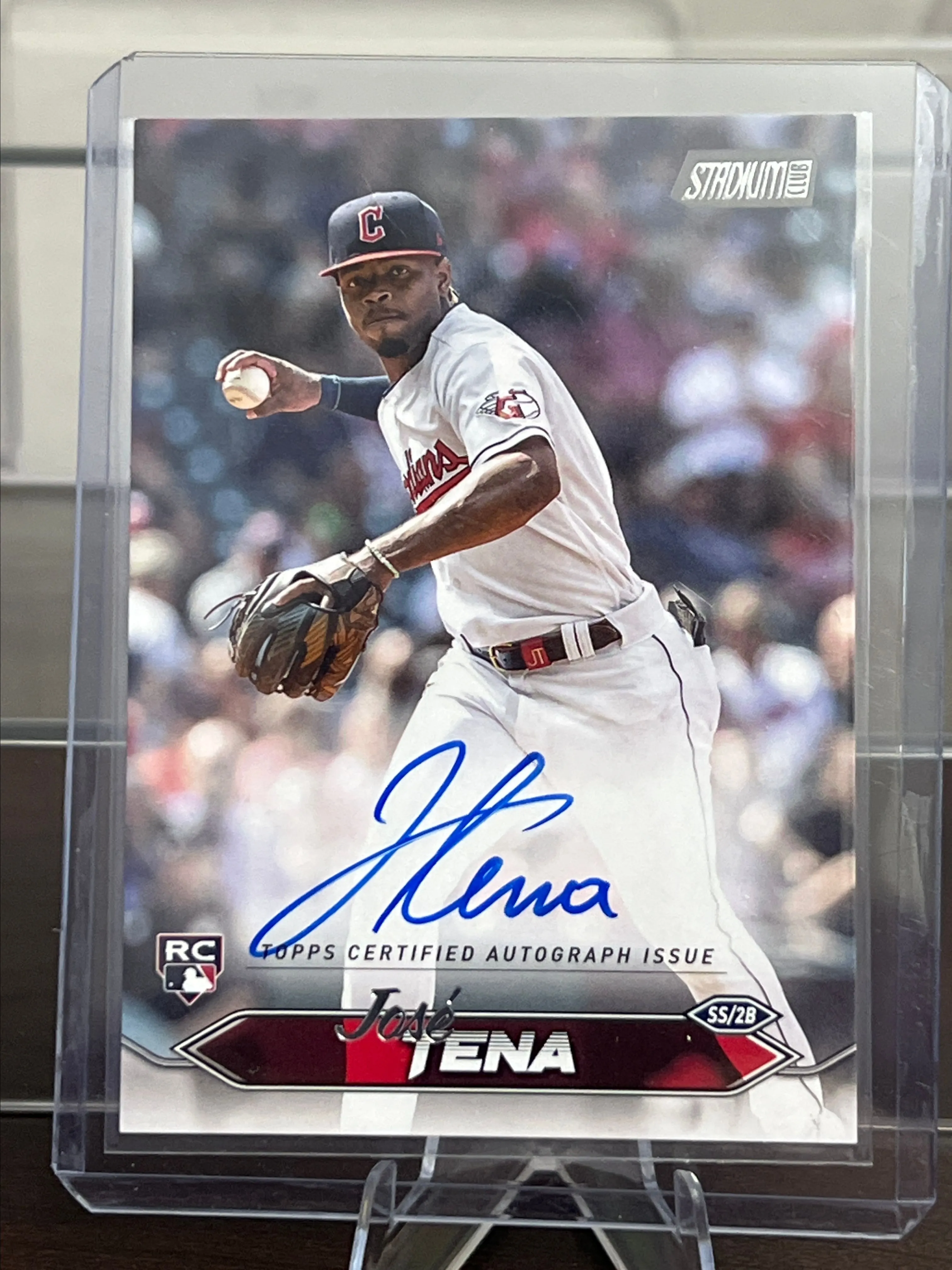 Product image for 2024 Topps Stadium Club Jose Tena Auto RC Rookie #SCBA-JTE