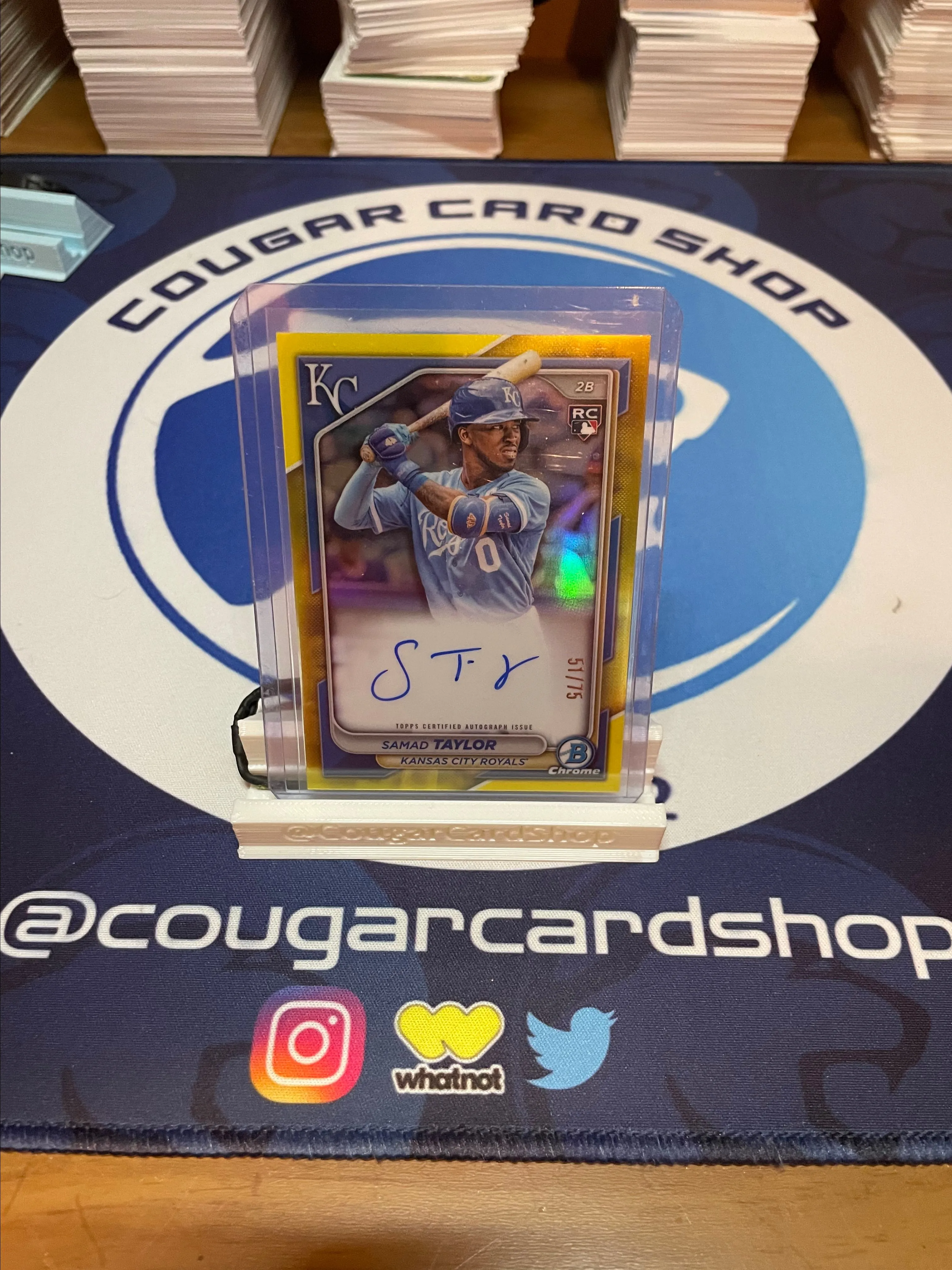 Product image for Samar Taylor Yellow Auto /75 RC