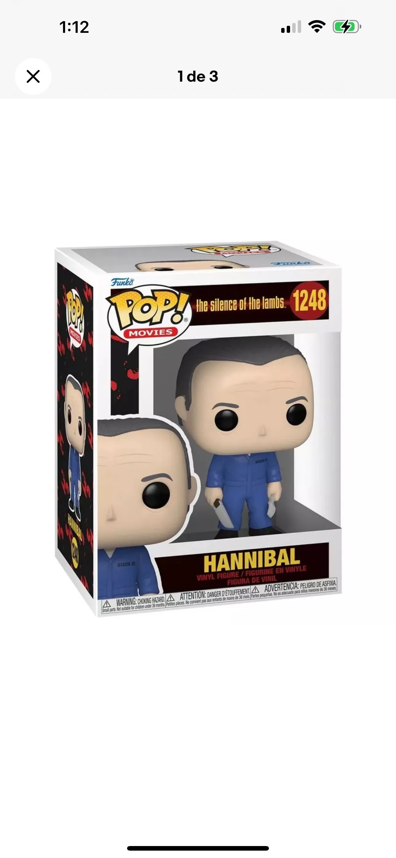 Product image for HANNIBAL - ( The Silence of The Lambs )