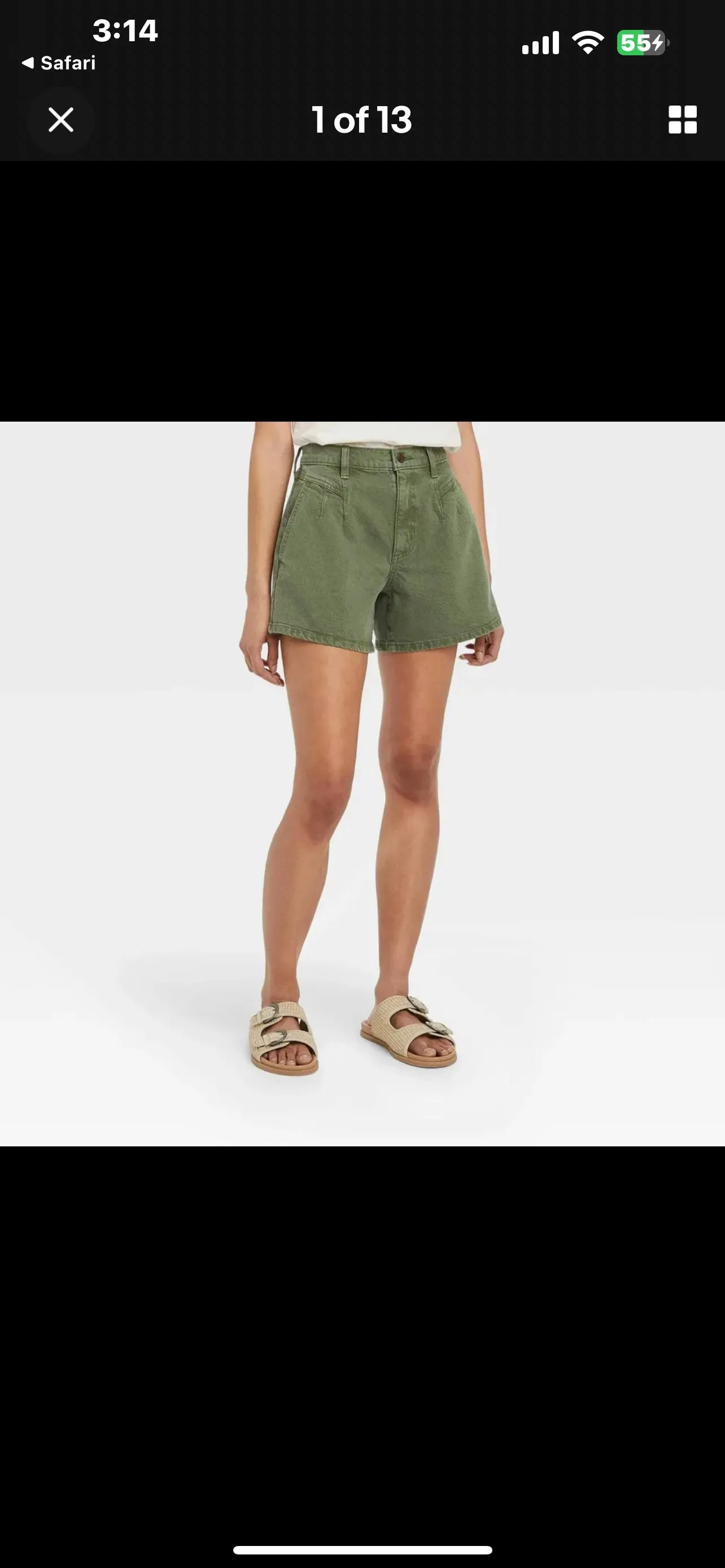 Product image for #014 size 14 woman’s universal thread a line shorts
