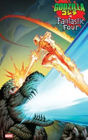 Product image for GODZILLA VS FANTASTIC FOUR #1  BAGLEY FOIL