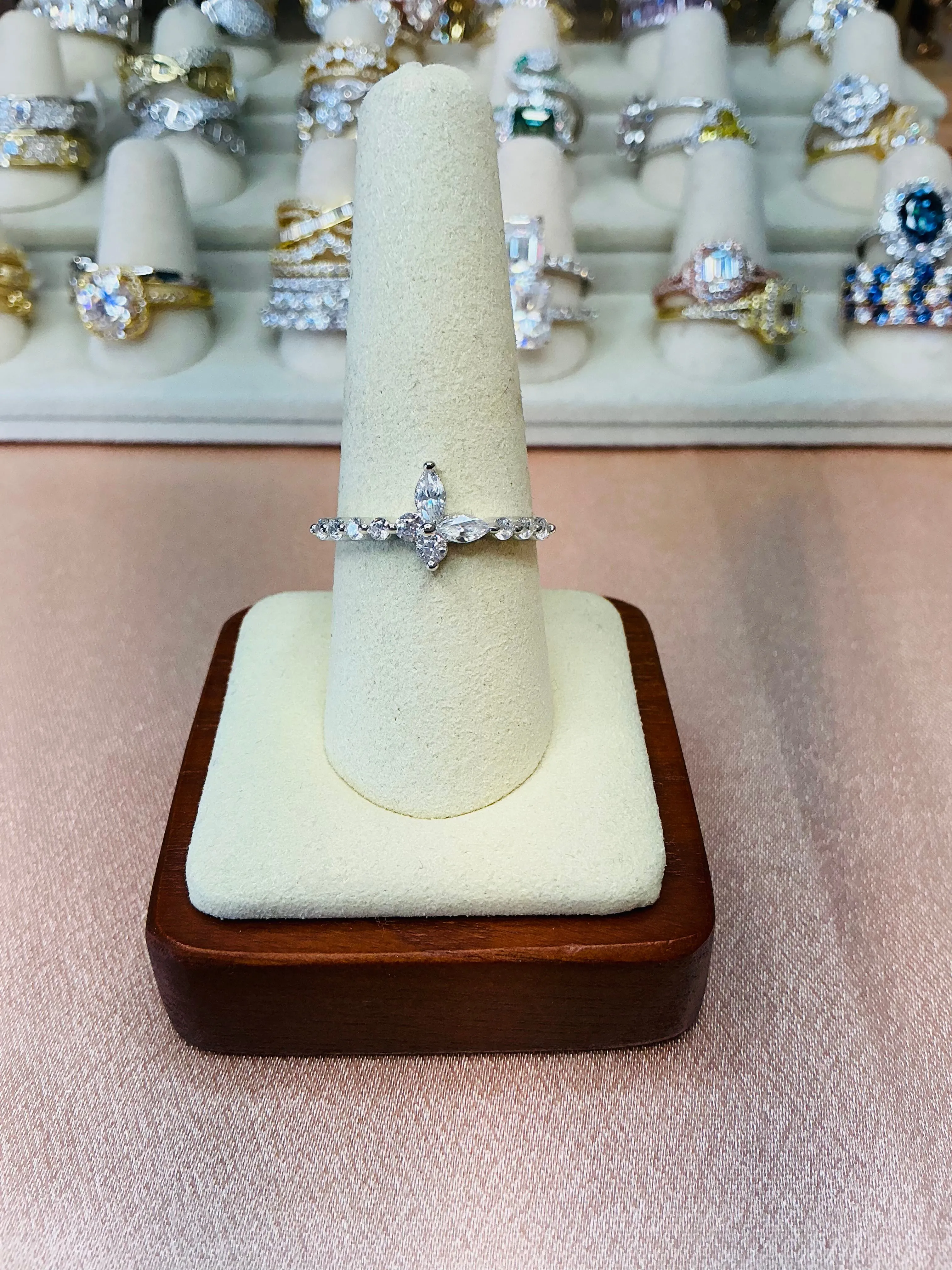 Product image for Dainty butterfly ring