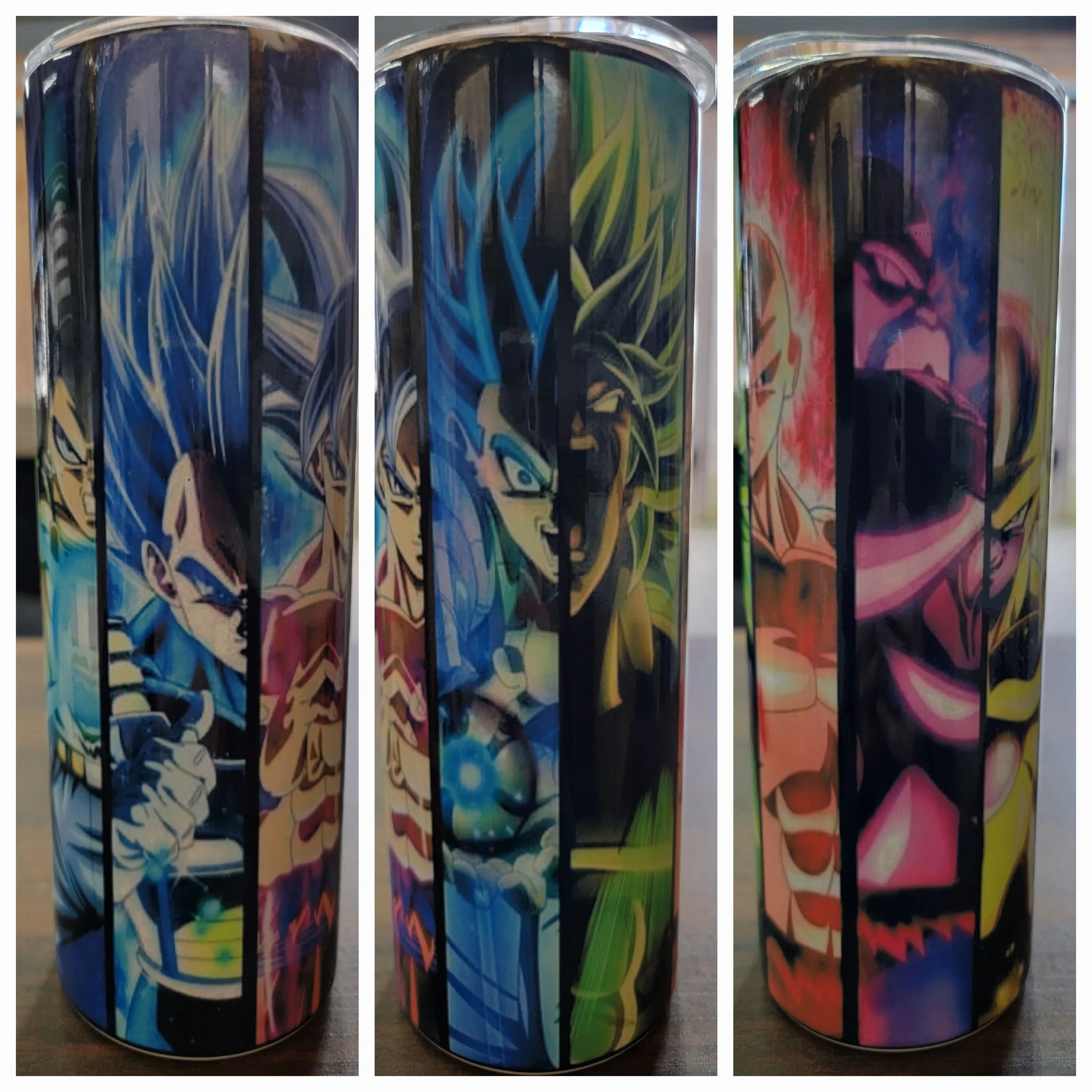 Product image for Dragonball super 20oz skinny tumbler w/ straw
