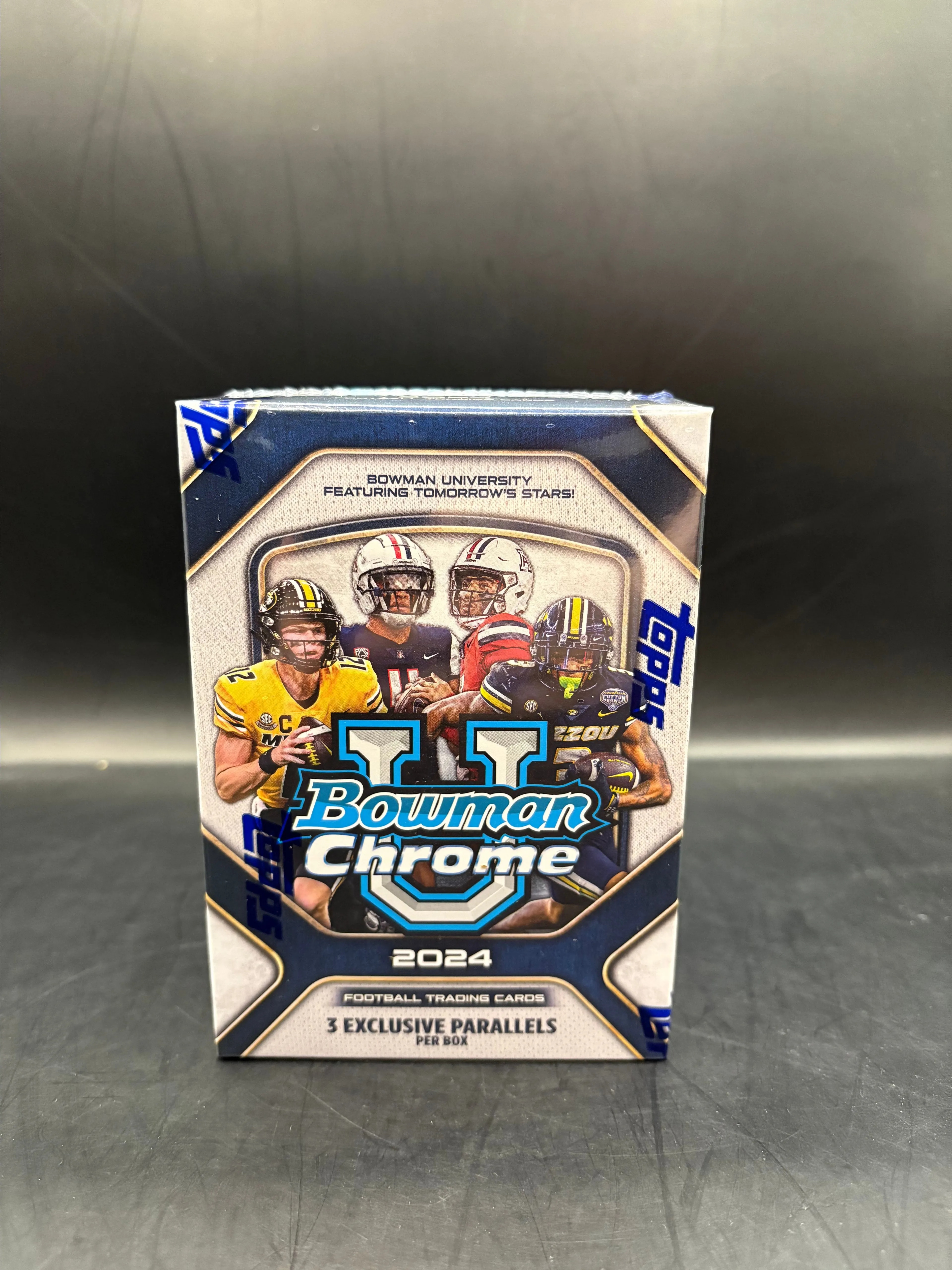 Product image for 2024 Bowman University Football BLASTER BOX
