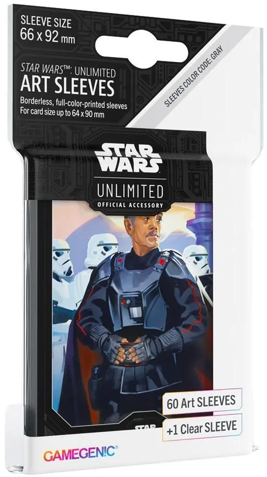 Product image for 33Q. 1x Star Wars: Unlimited Art Sleeves - Moff Gideon
