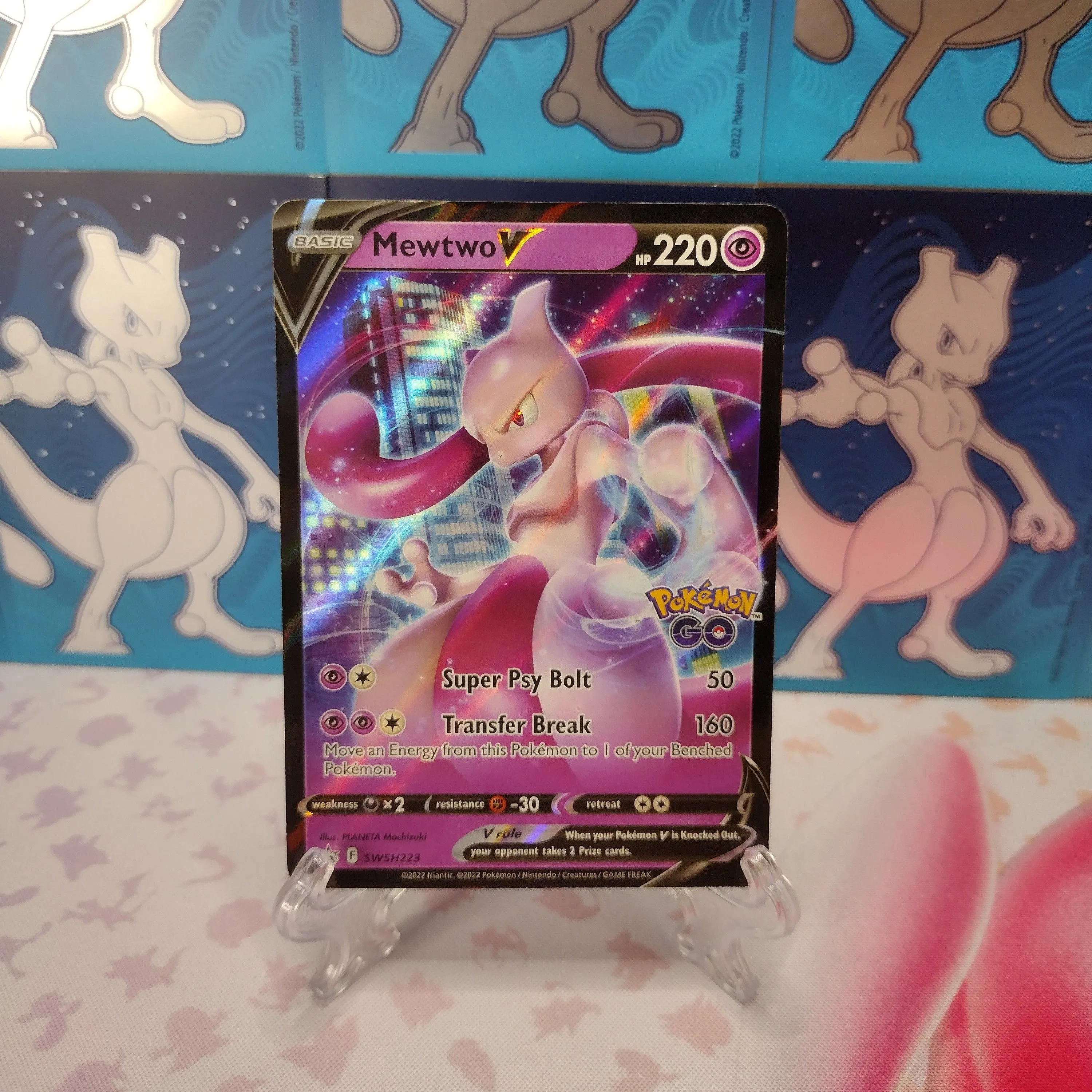 Product image for Mewtwo V #SWSH223