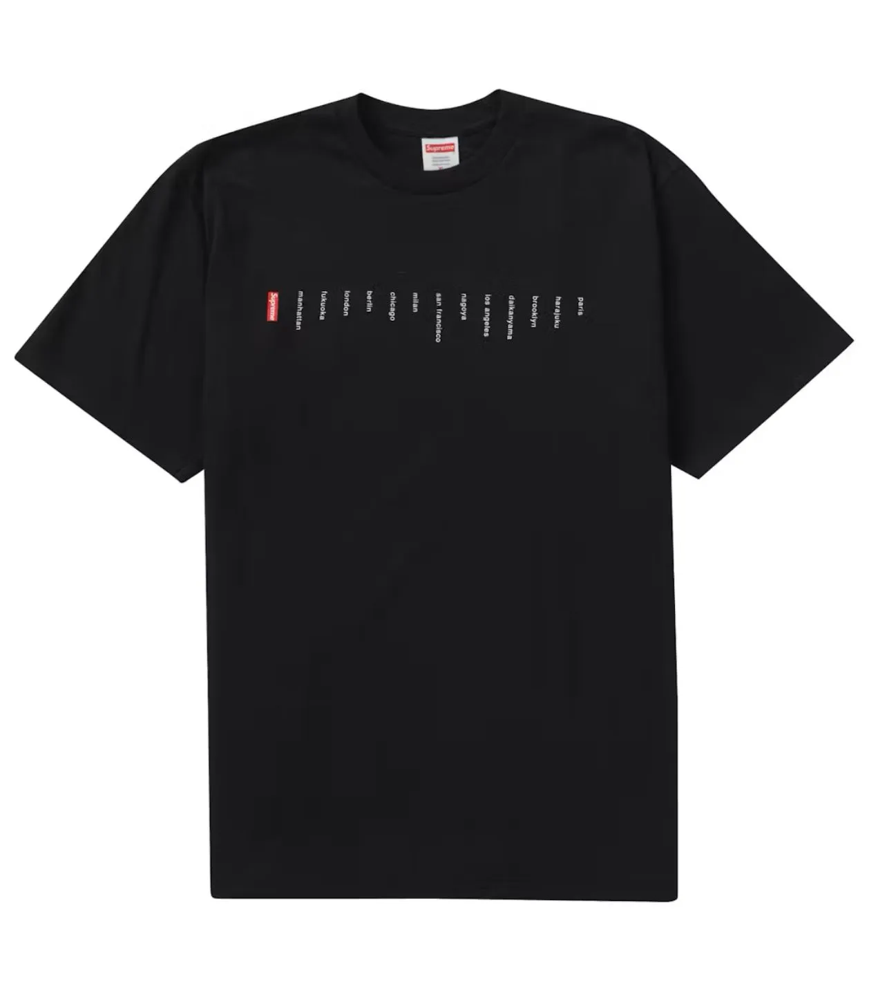 Product image for Supreme Cites Tee Shirt Size XL