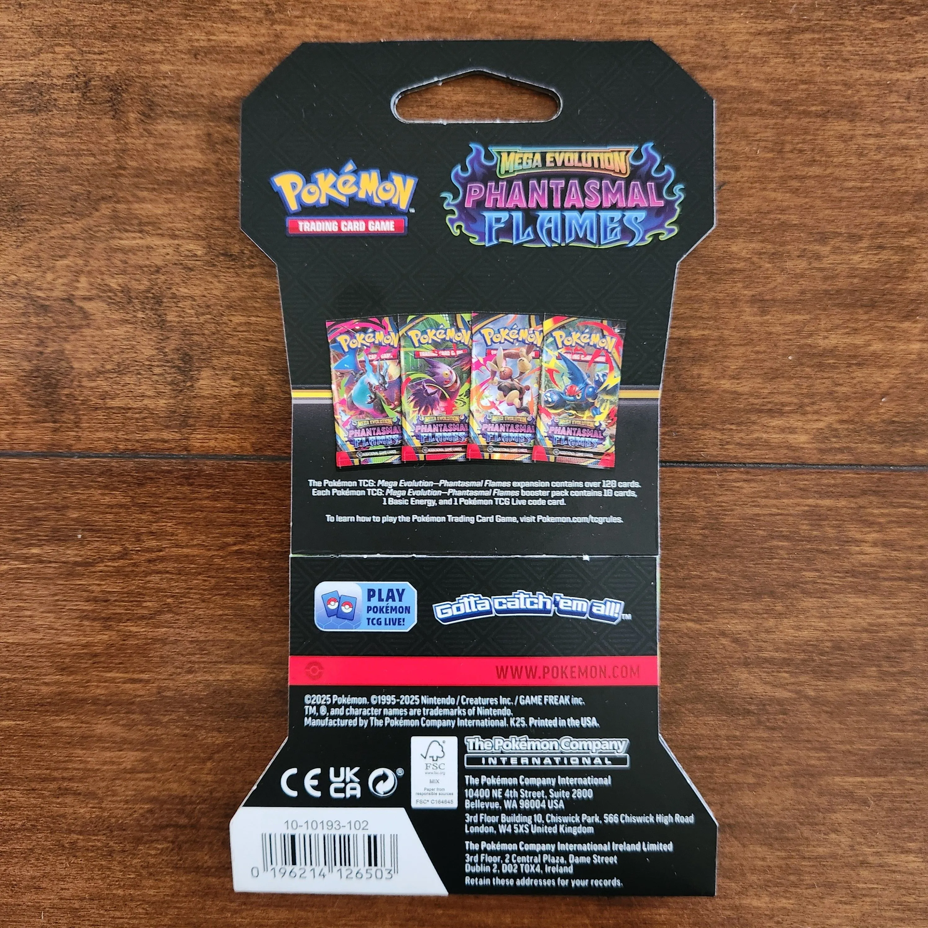 Pokemon Phantasmal Flames Sleeved Booster Pack - ME02: Phantasmal Flames  (PFL)  Whatnot: Shop, Sell, Connect