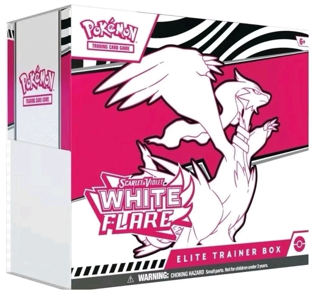 Product image for Pokemon White Flare ETB Regular Elite Trainer Box SEALED BRAND NEW