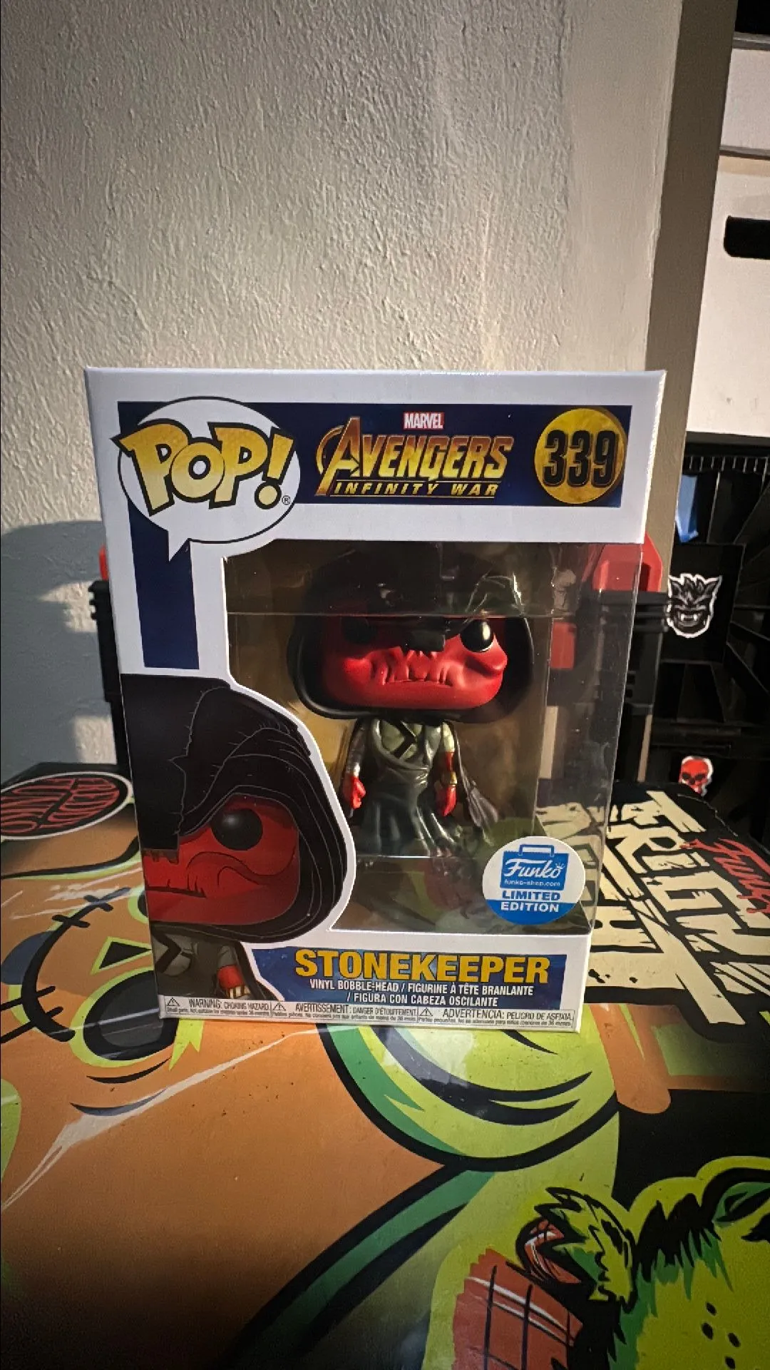 Product image for Stonekeeper funko pop 339 exclusive