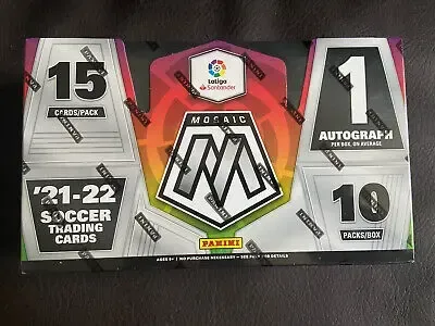 Product image for 2021-22 Panini Mosaic La Liga Hobby Box